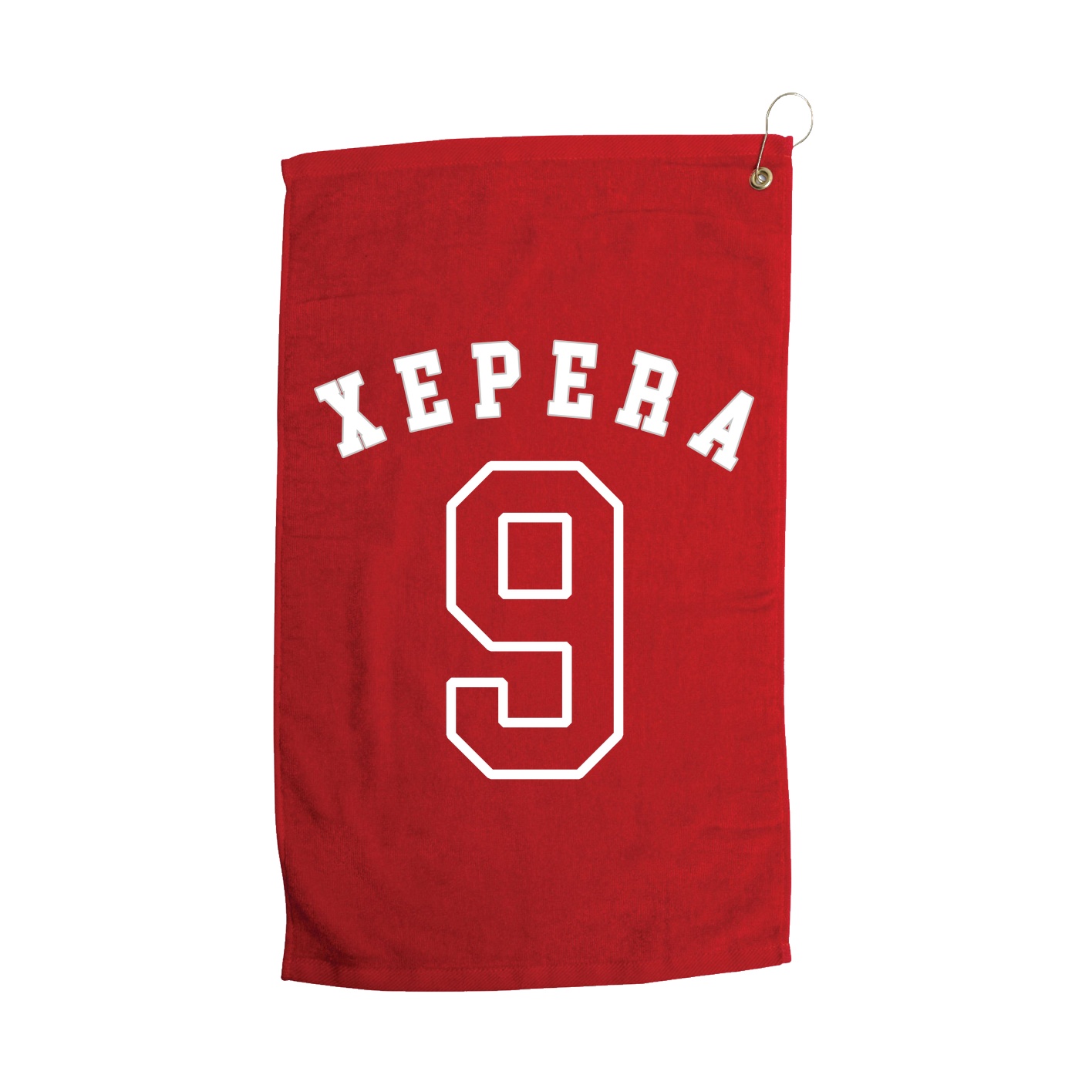 Golf Towel — Shirsey Arch in Red