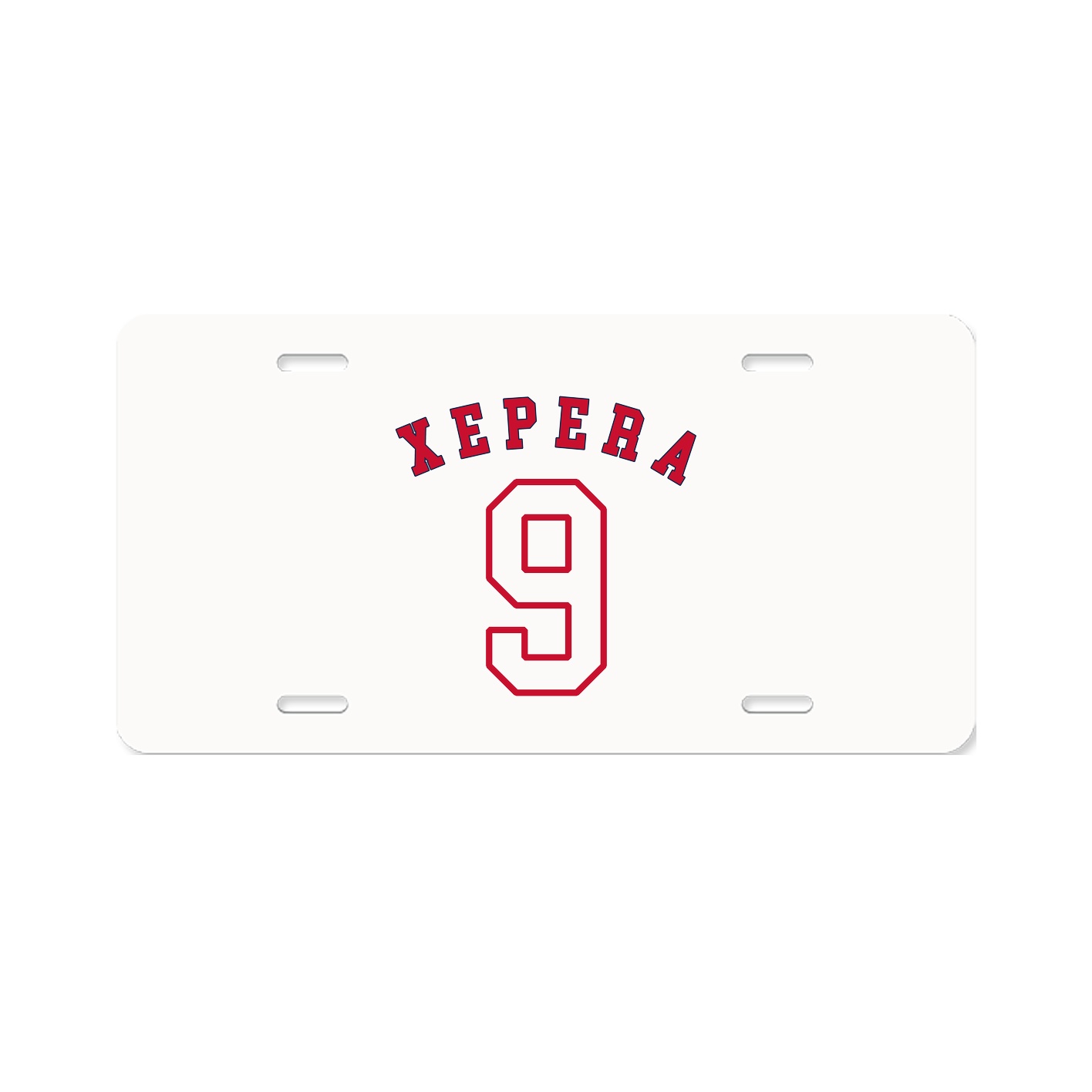 License Plate — Shirsey Arch in Classic