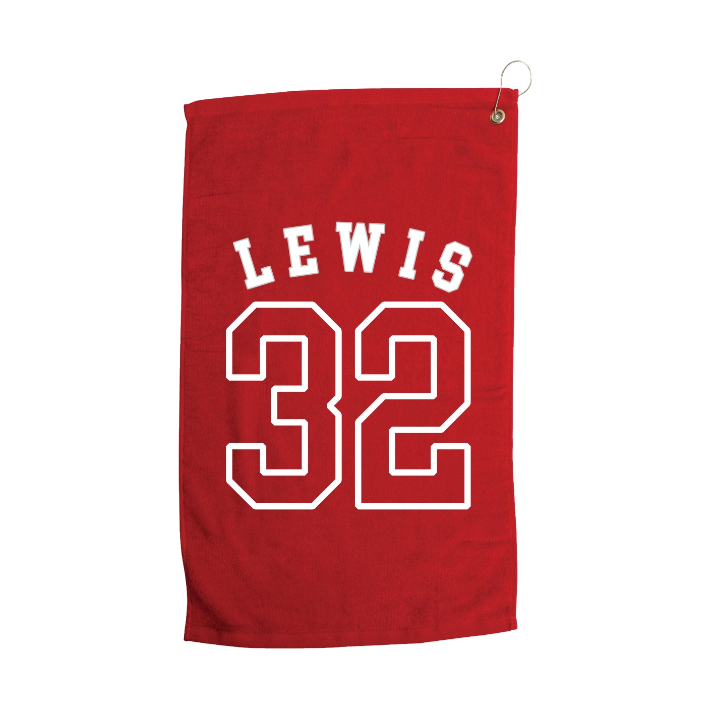 Golf Towel — Shirsey Arch in Red