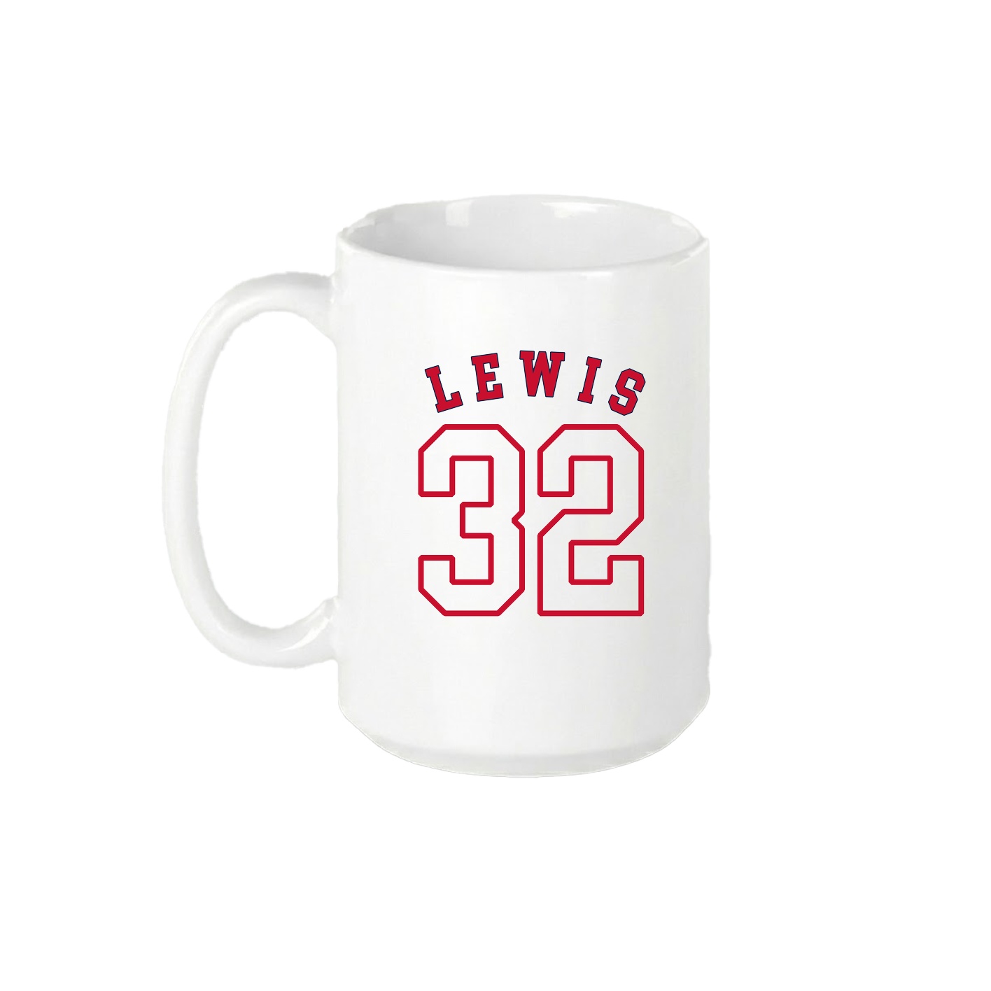 15oz Coffee Mug — Shirsey Arch in White