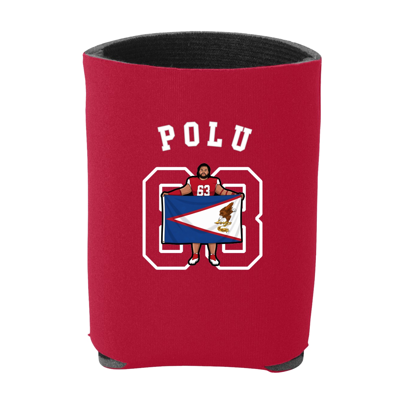 Can Holder — Shirsey Arch in Red