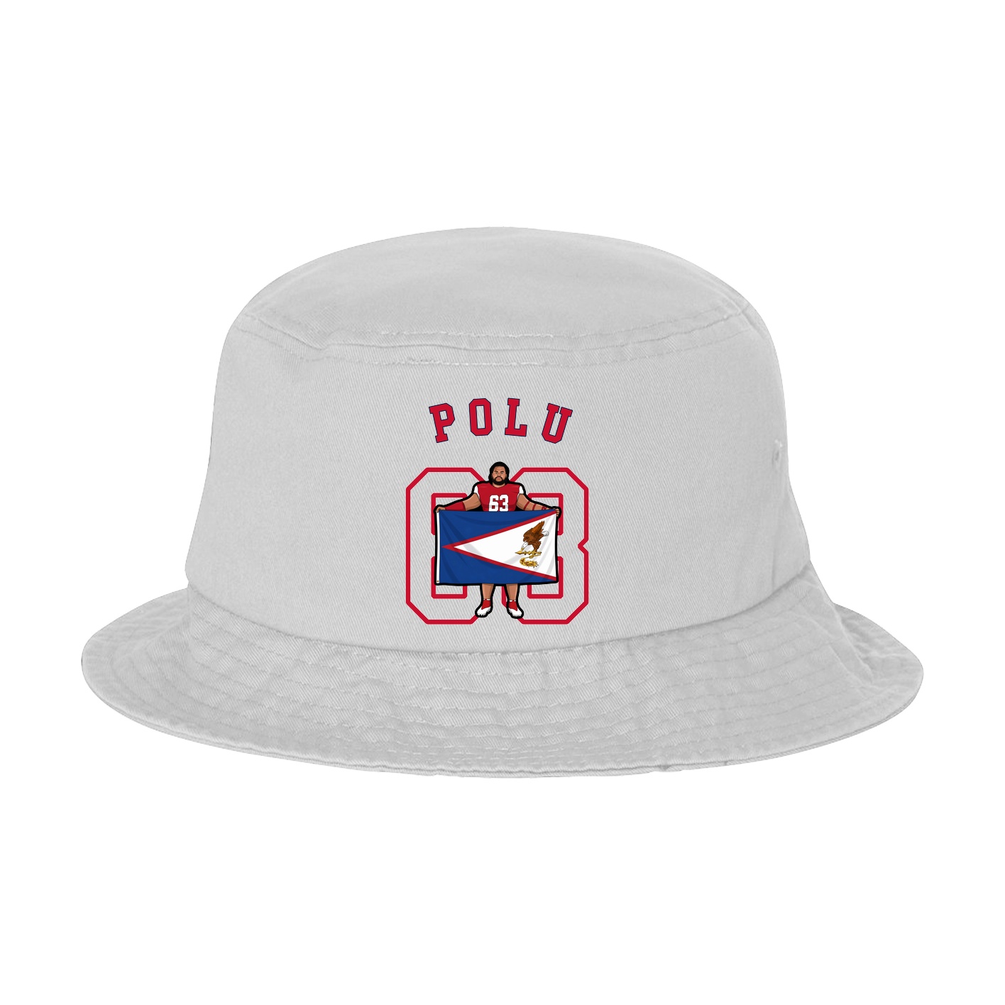 Bucket Cap — Shirsey Arch in White