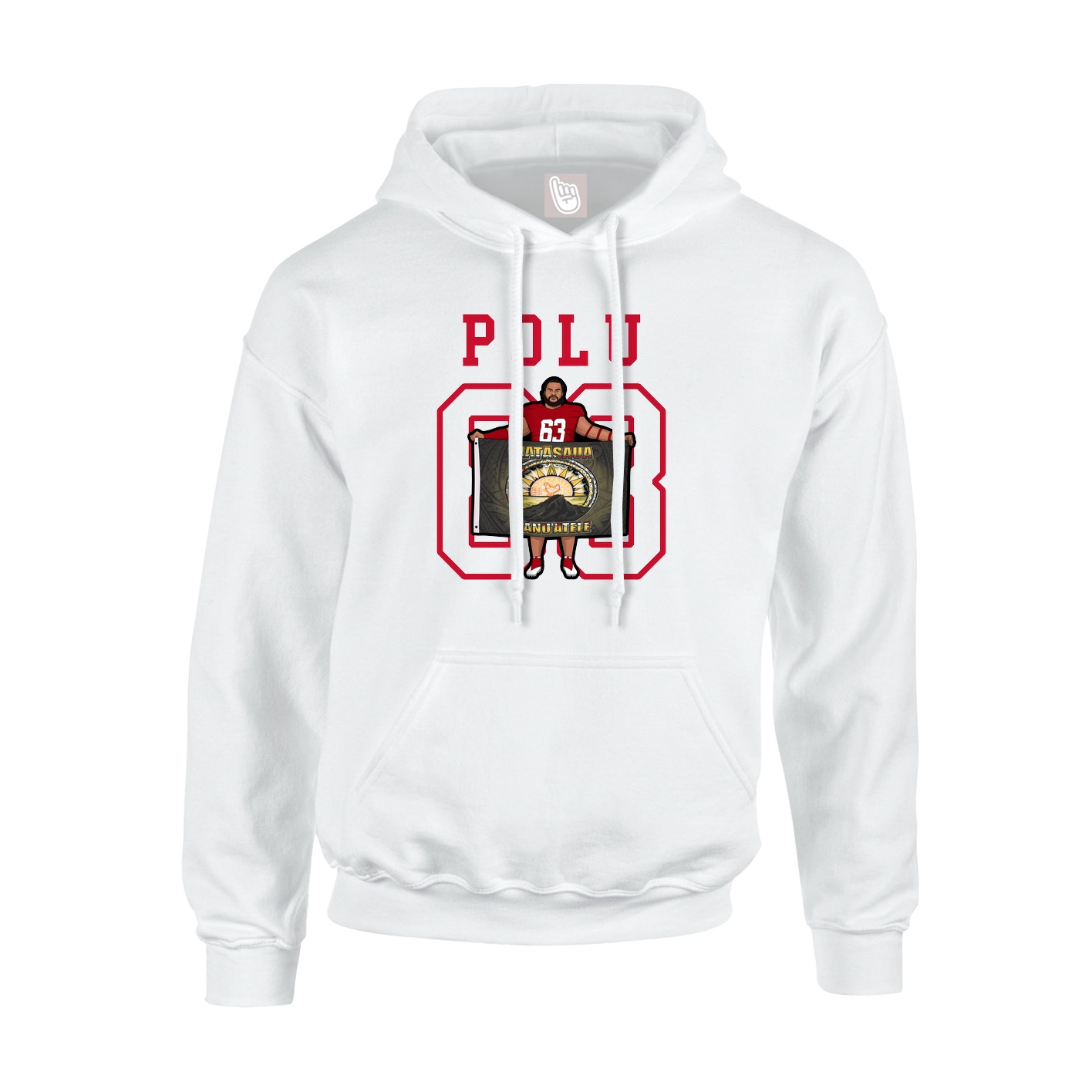 Youth Hoodie — Shirsey in White