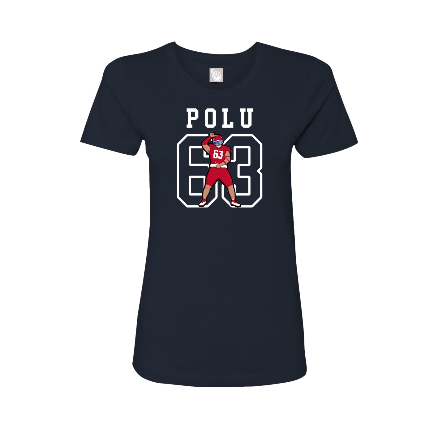 Fitted Women's Tee — Shirsey in Navy