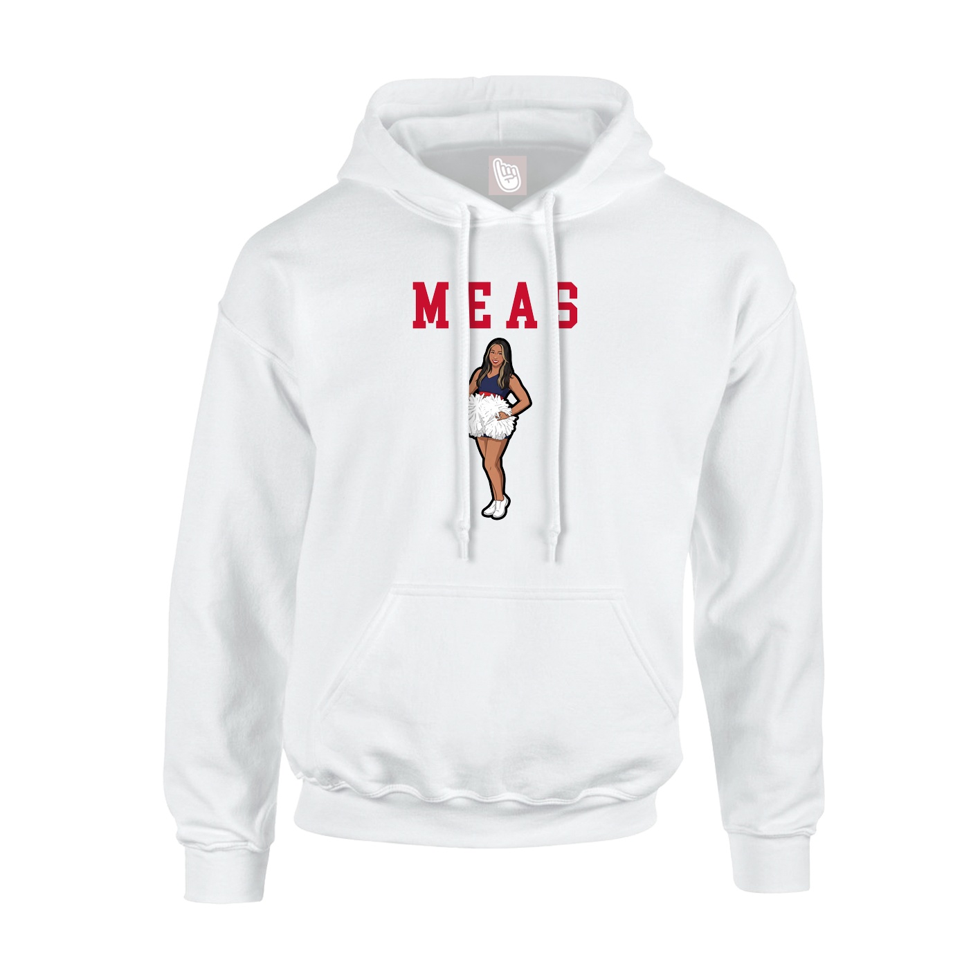 Youth Hoodie — Shirsey in White