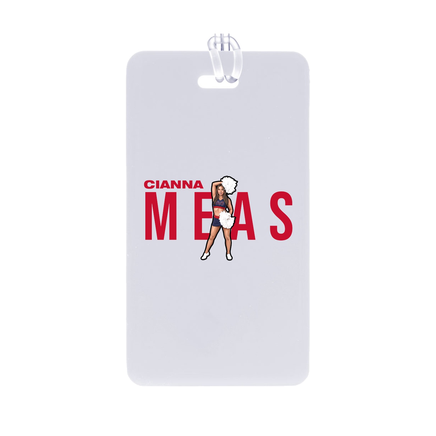 Bag Tag — Player Name in Classic
