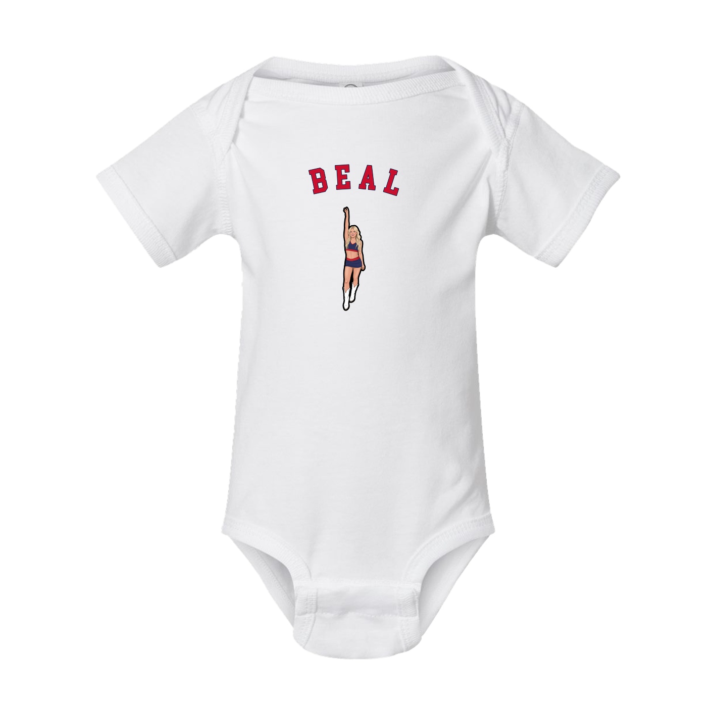 Baby Onesie — Shirsey Arch in White