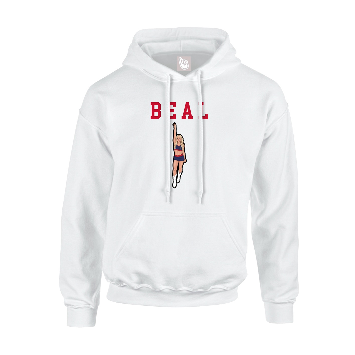 Youth Hoodie — Shirsey in White