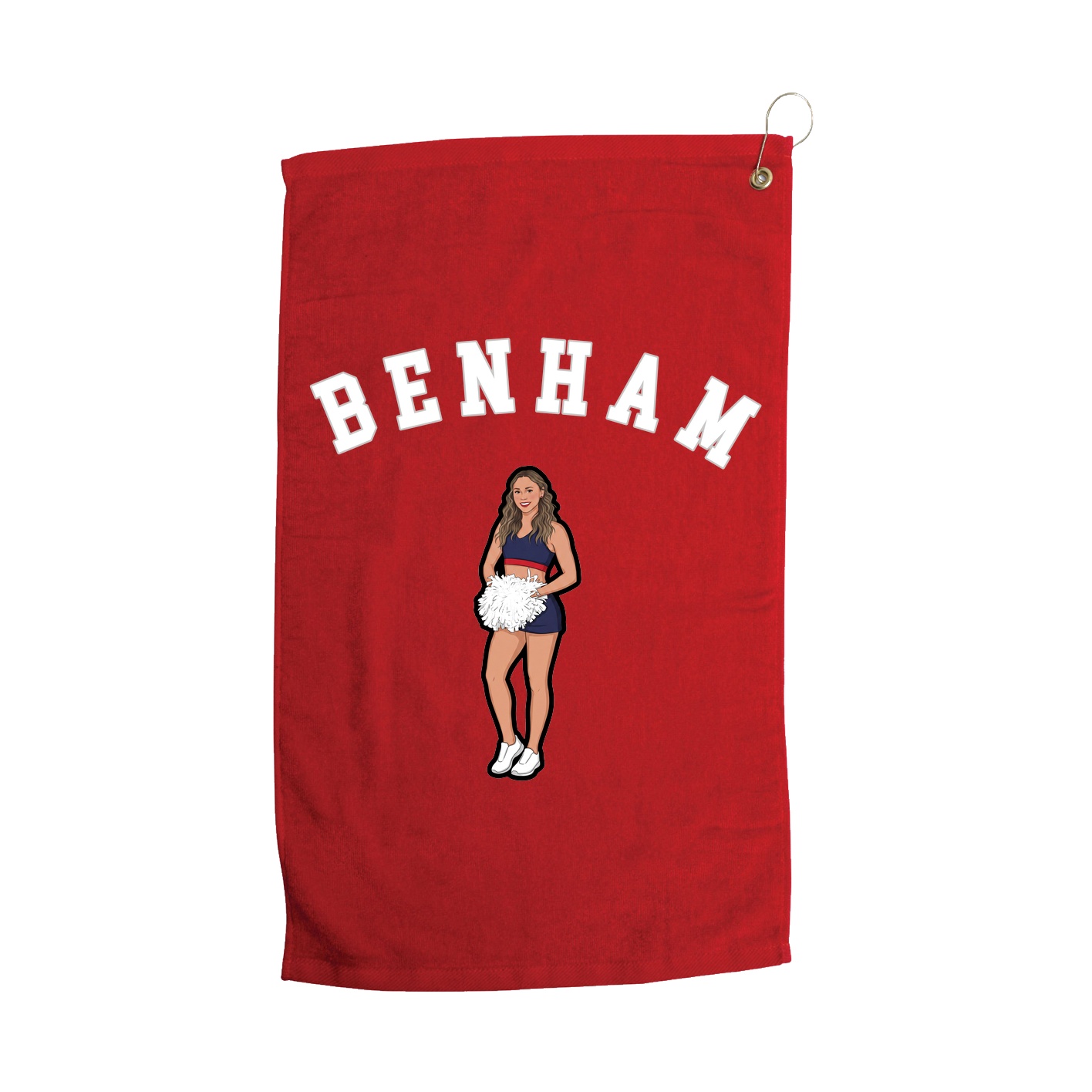Golf Towel — Shirsey Arch in Red