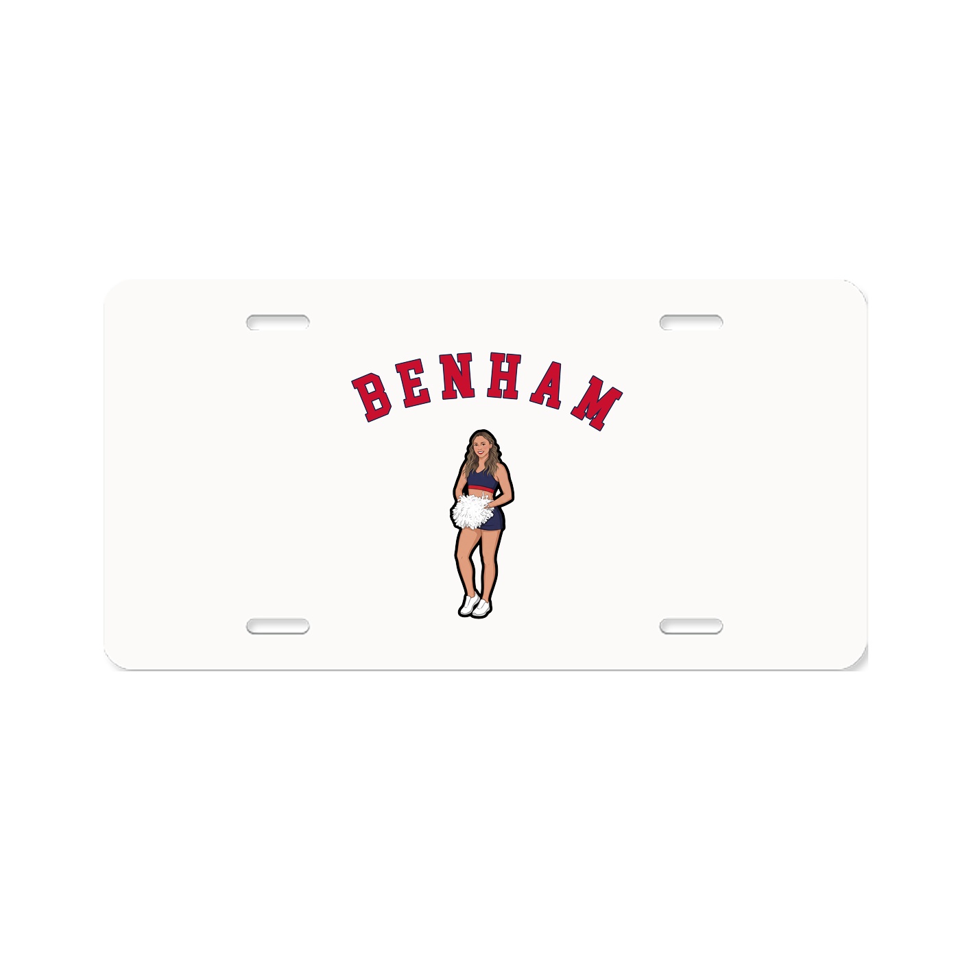 License Plate — Shirsey Arch in Classic