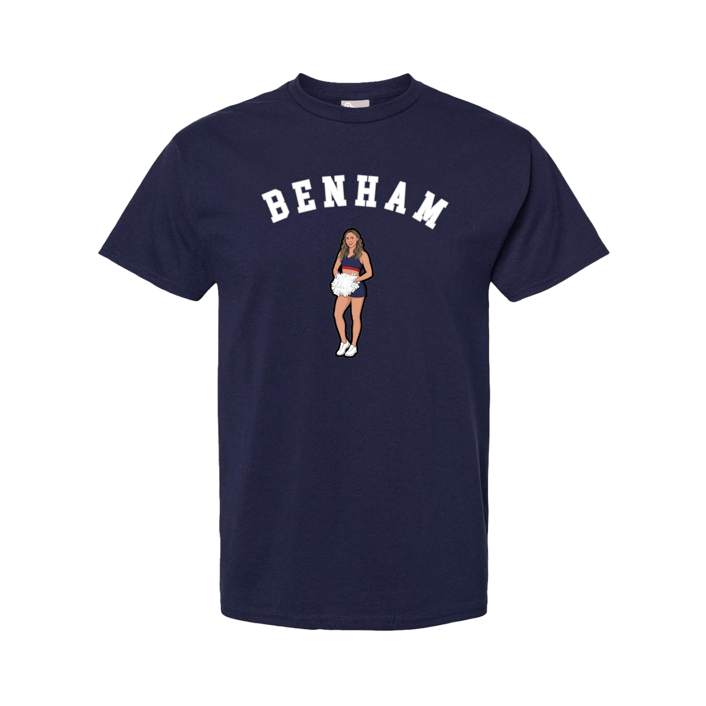 Youth Tee — Shirsey Arch in Navy