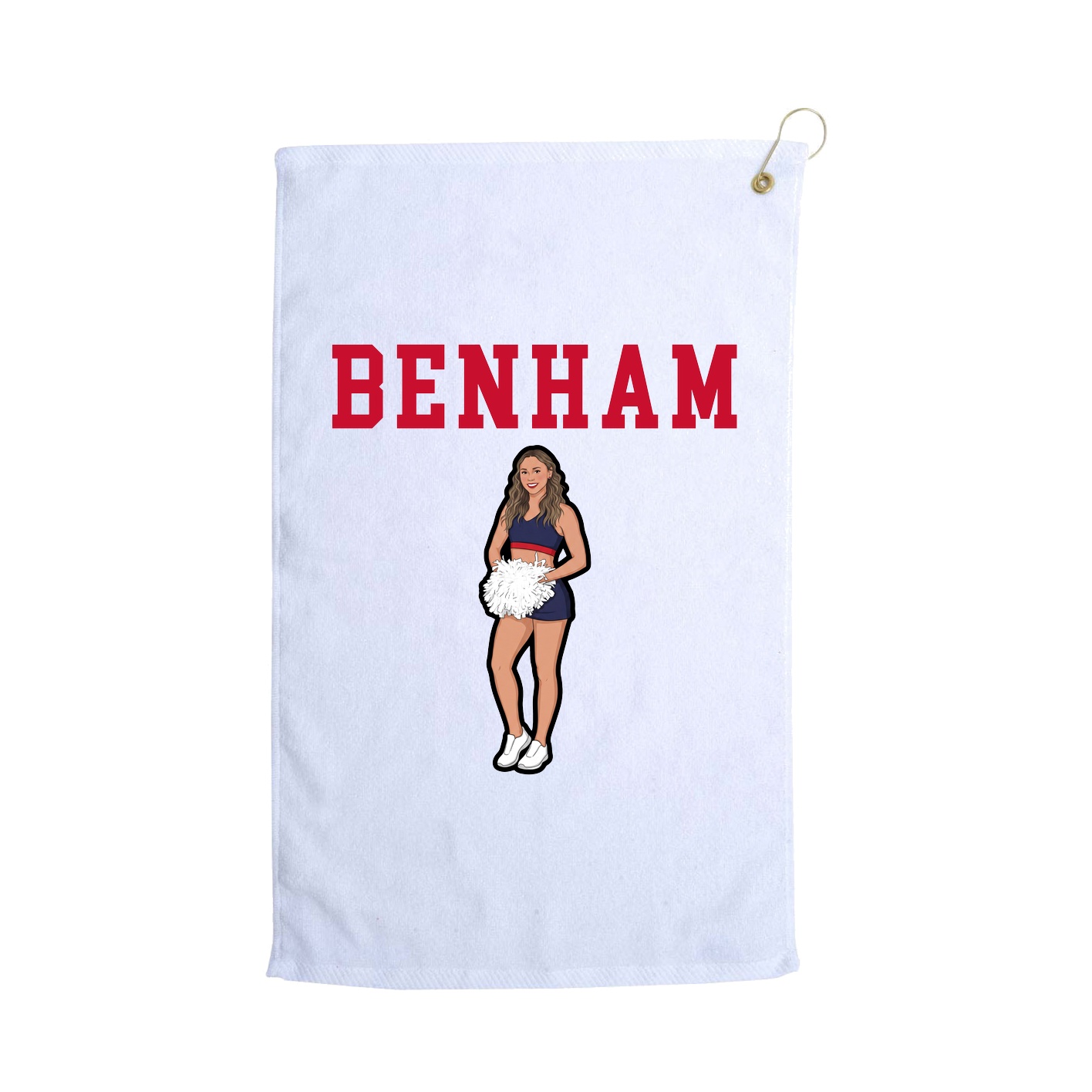 Golf Towel — Shirsey in White