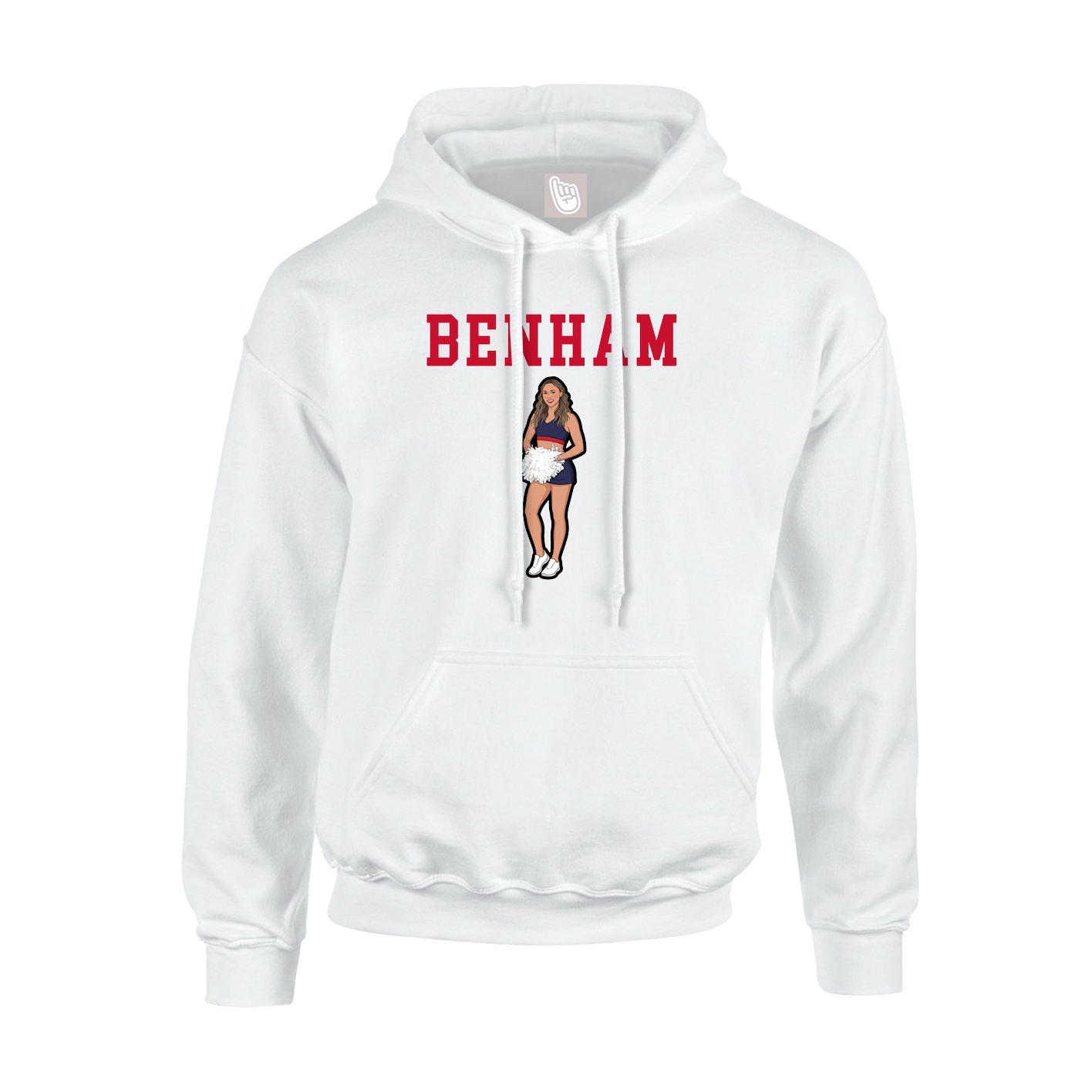 Youth Hoodie — Shirsey in White
