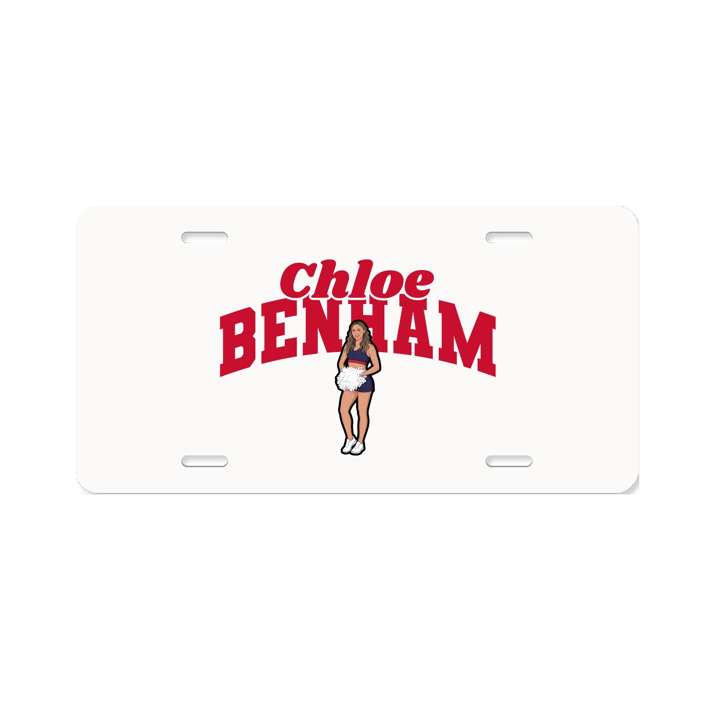 License Plate — Signature Arch in Classic
