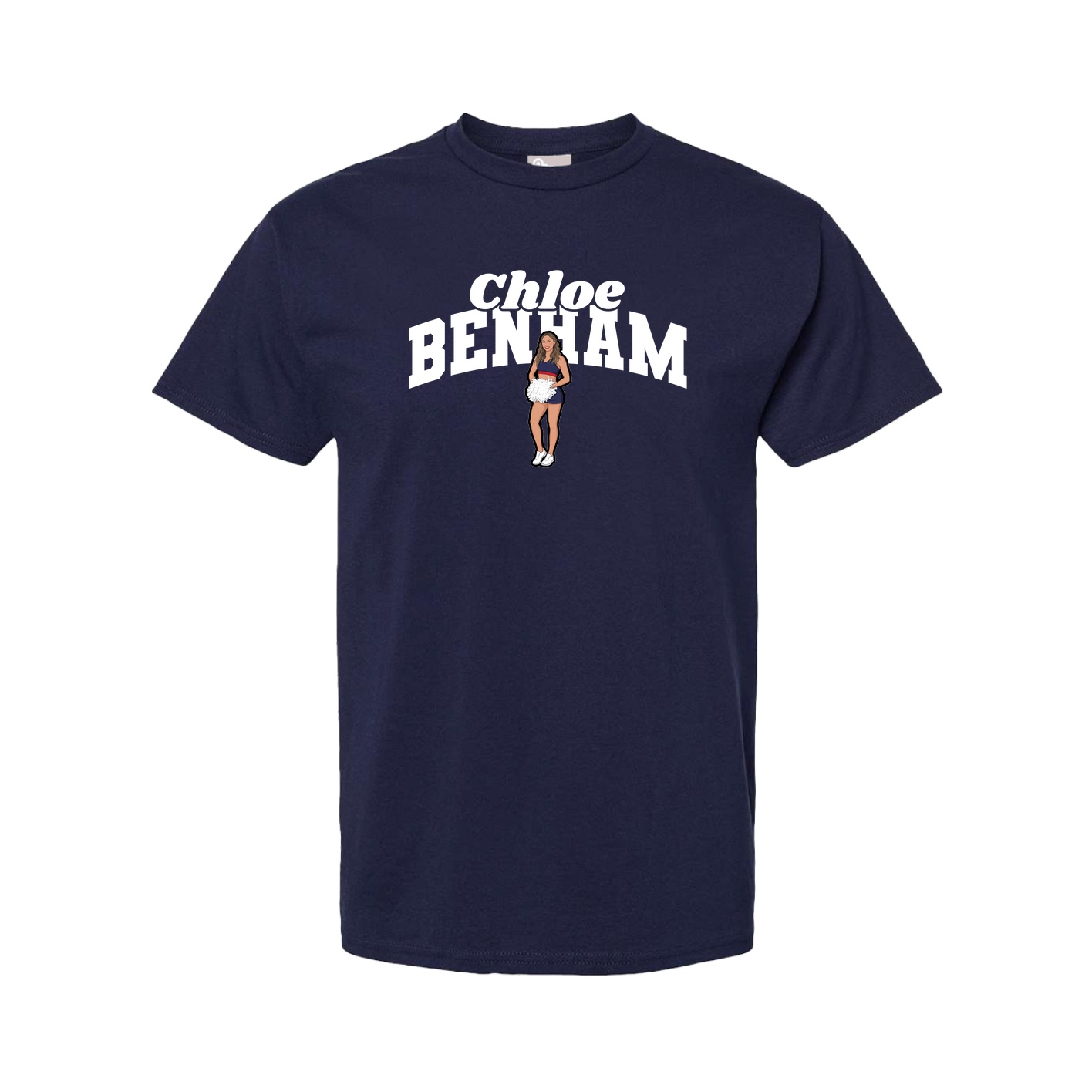 Youth Tee — Signature Arch in Navy
