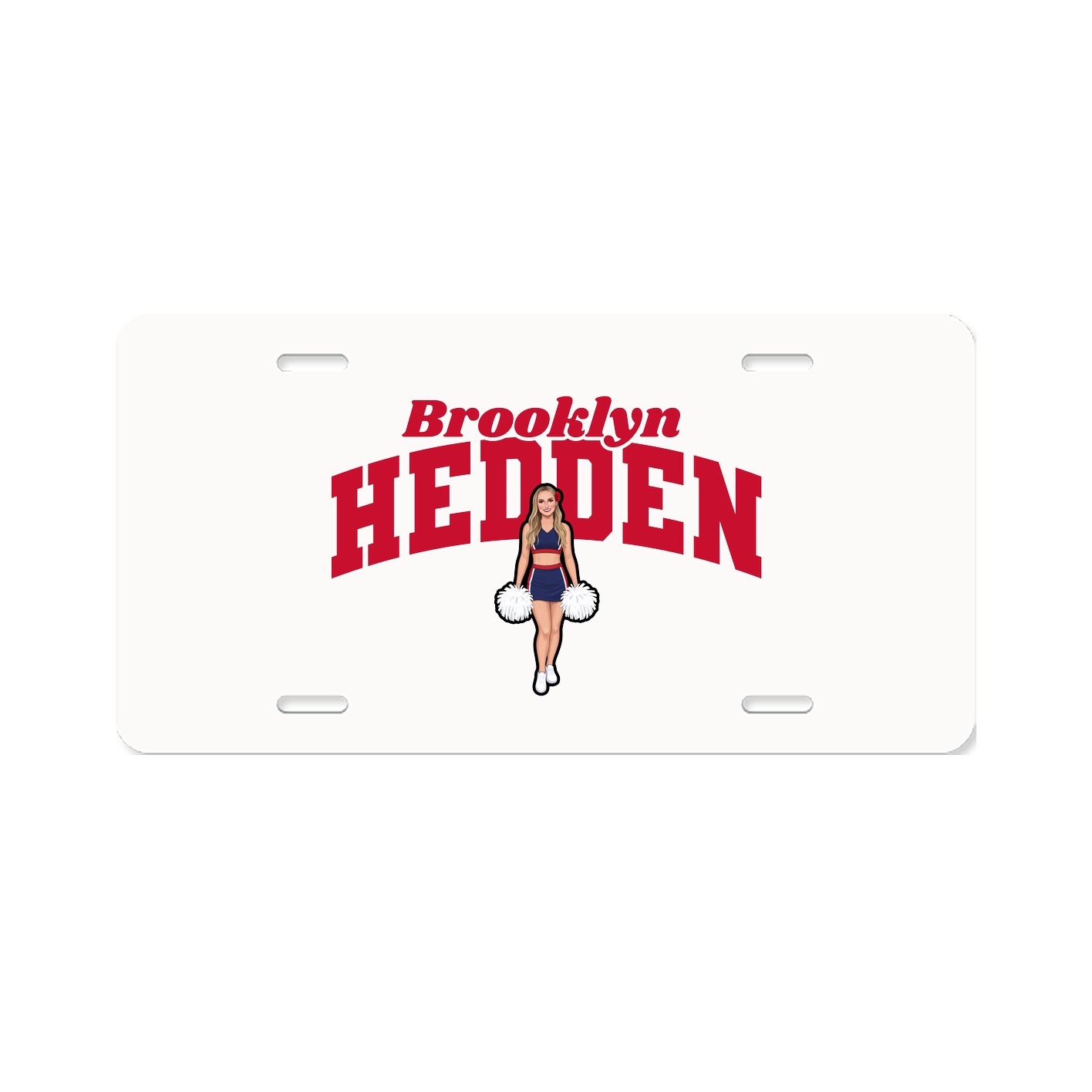 License Plate — Signature Arch in Classic
