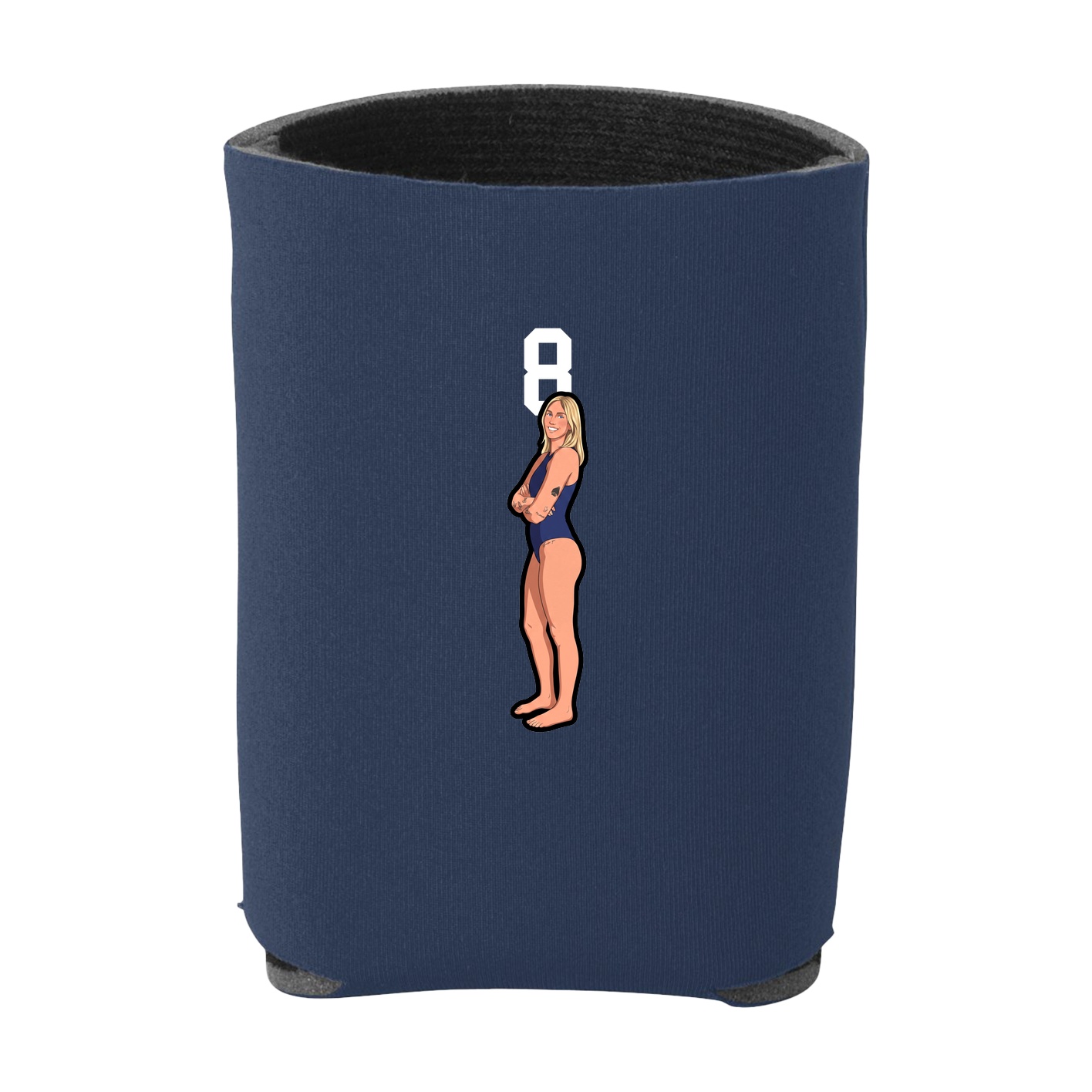 Can Holder — Number Top in Navy