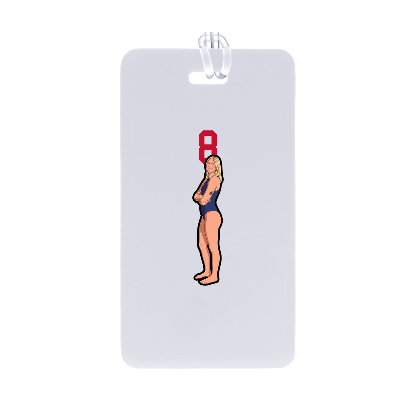 Bag Tag — Number Top in Classic