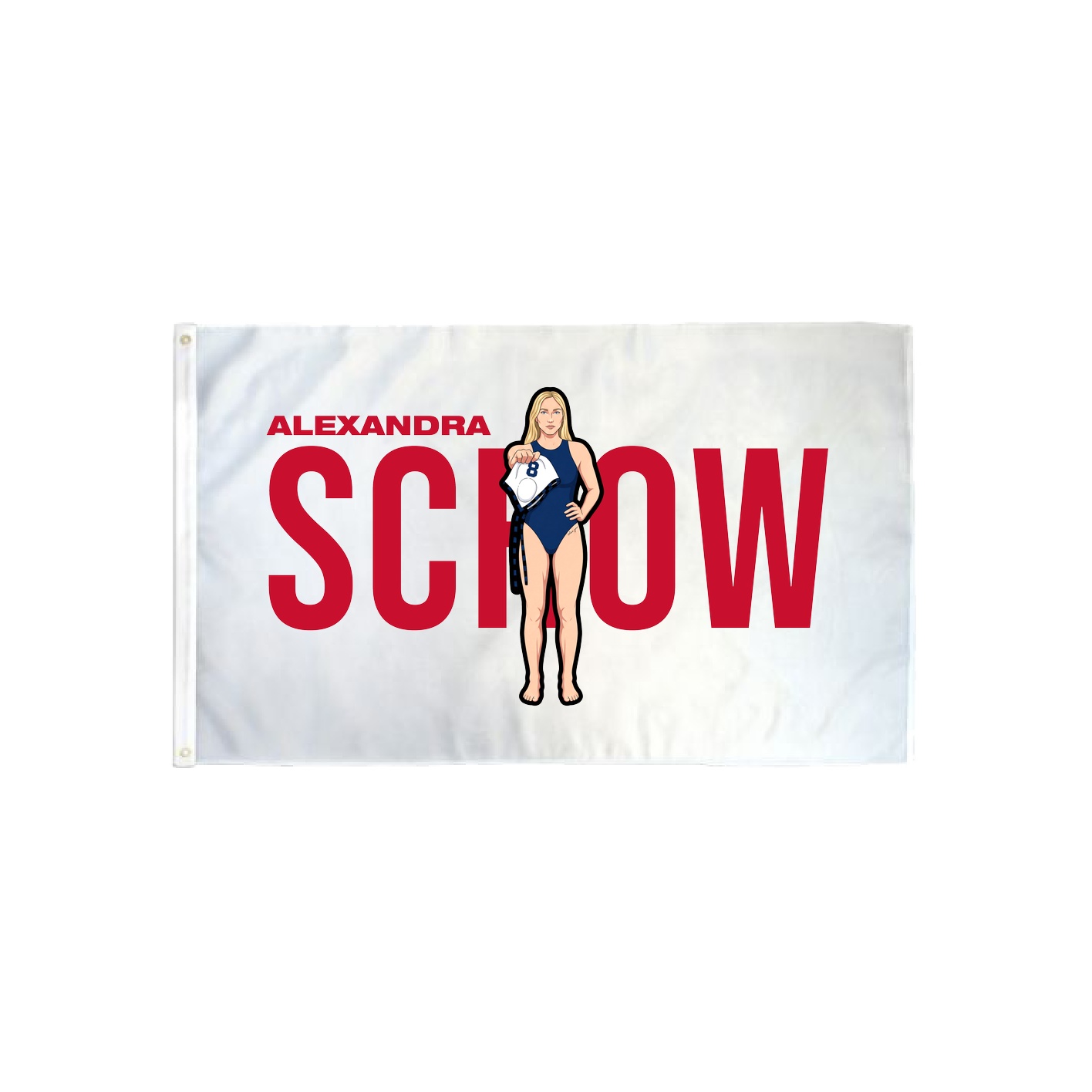 3x5 Flag — Player Name in Classic