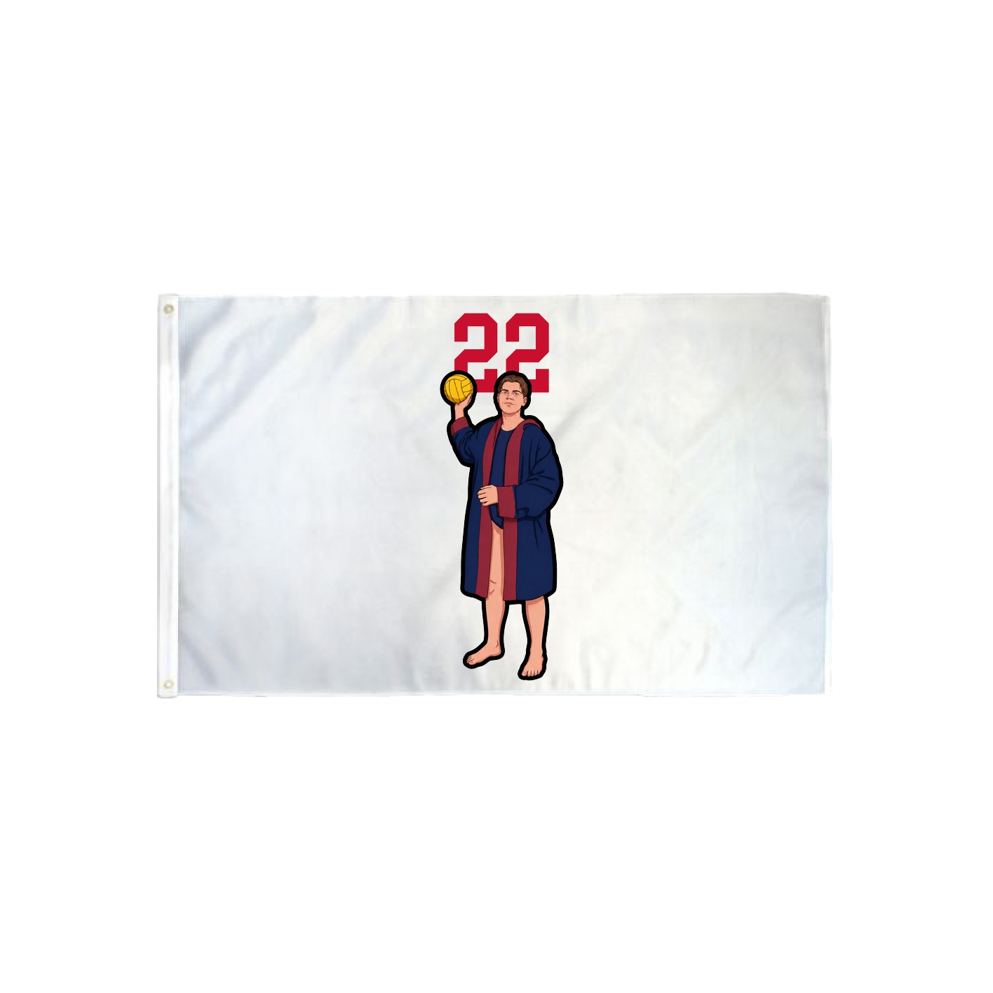 3x5 Flag — Number Top in Classic