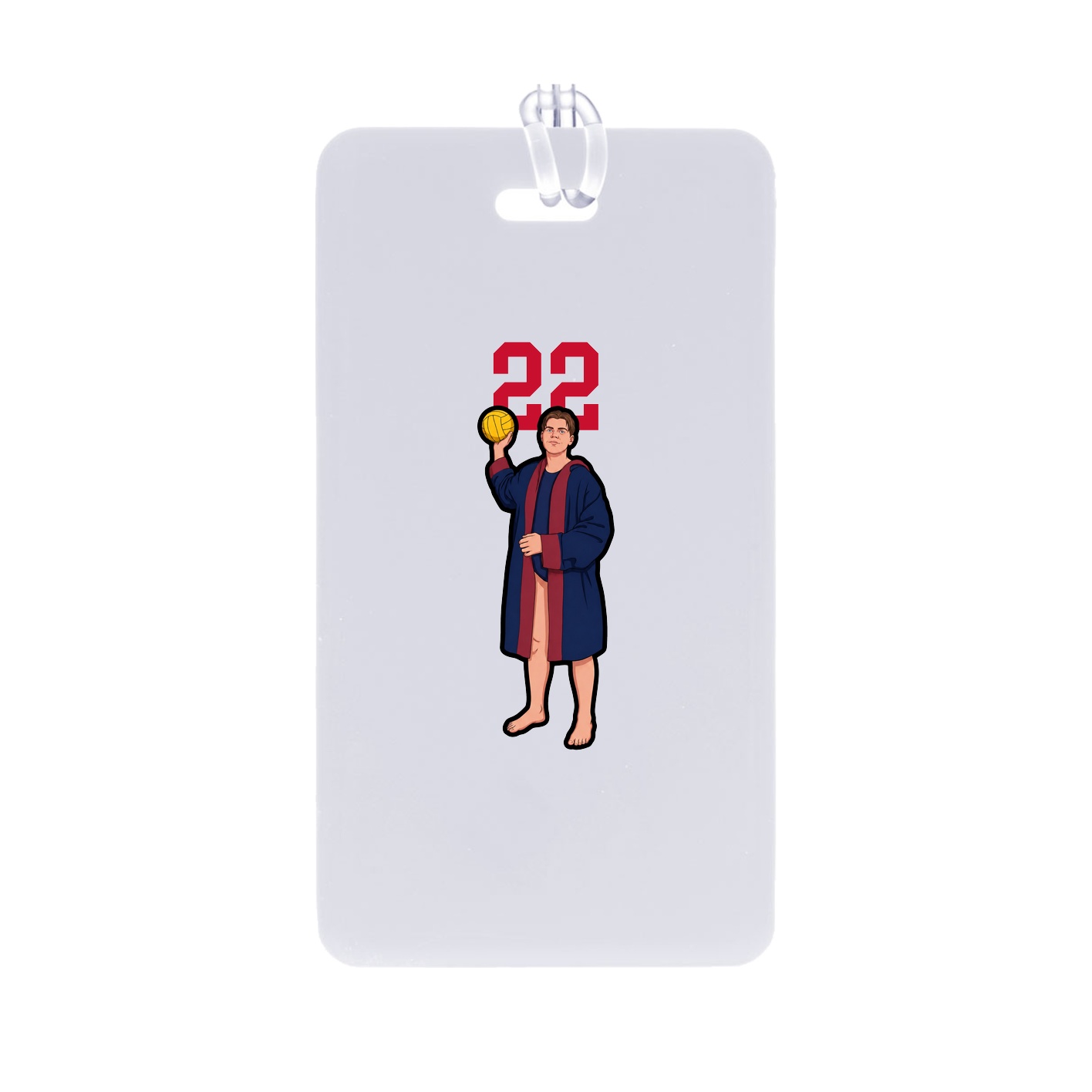 Bag Tag — Number Top in Classic