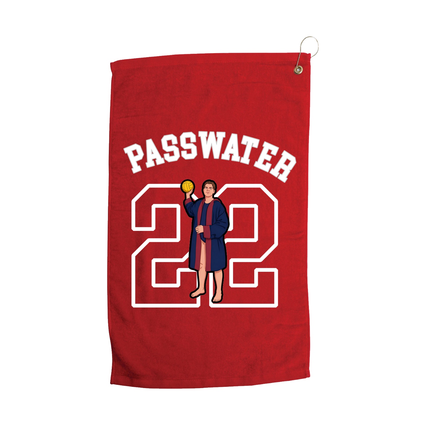 Golf Towel — Shirsey Arch in Red
