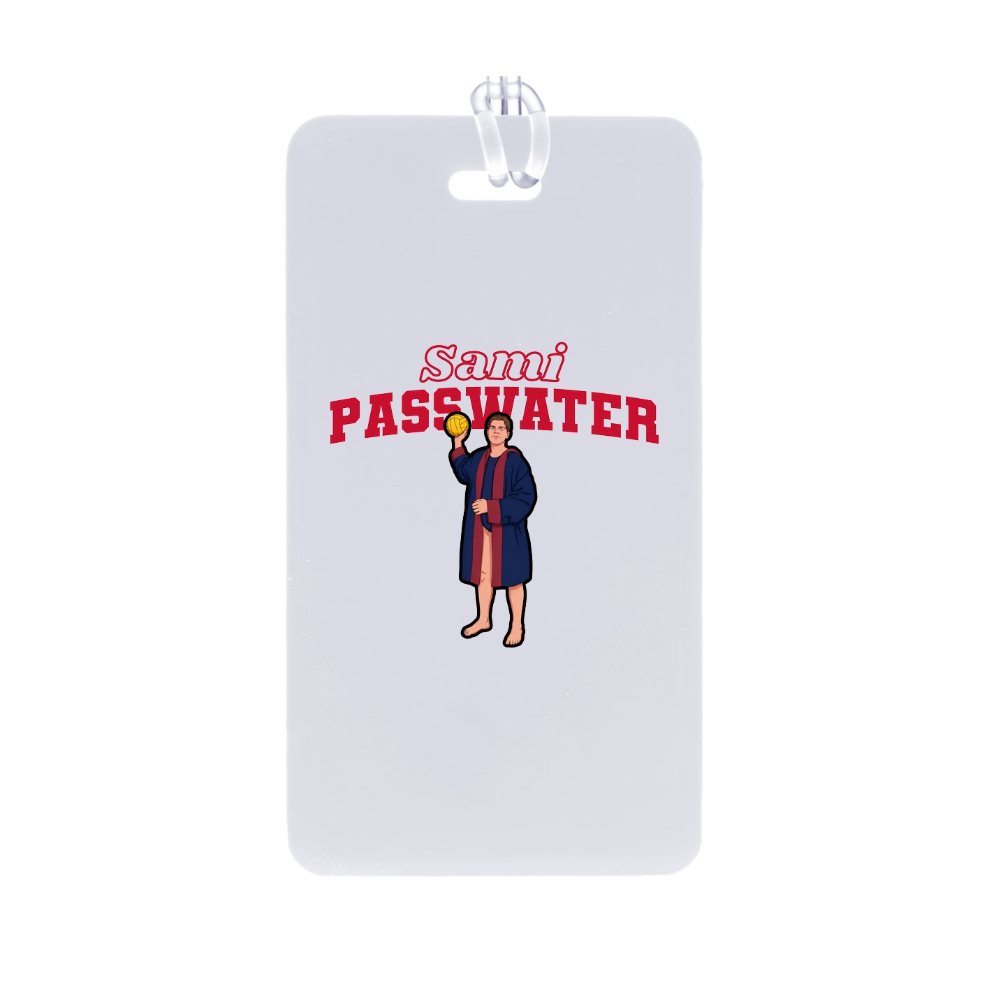 Bag Tag — Name Arch in Classic