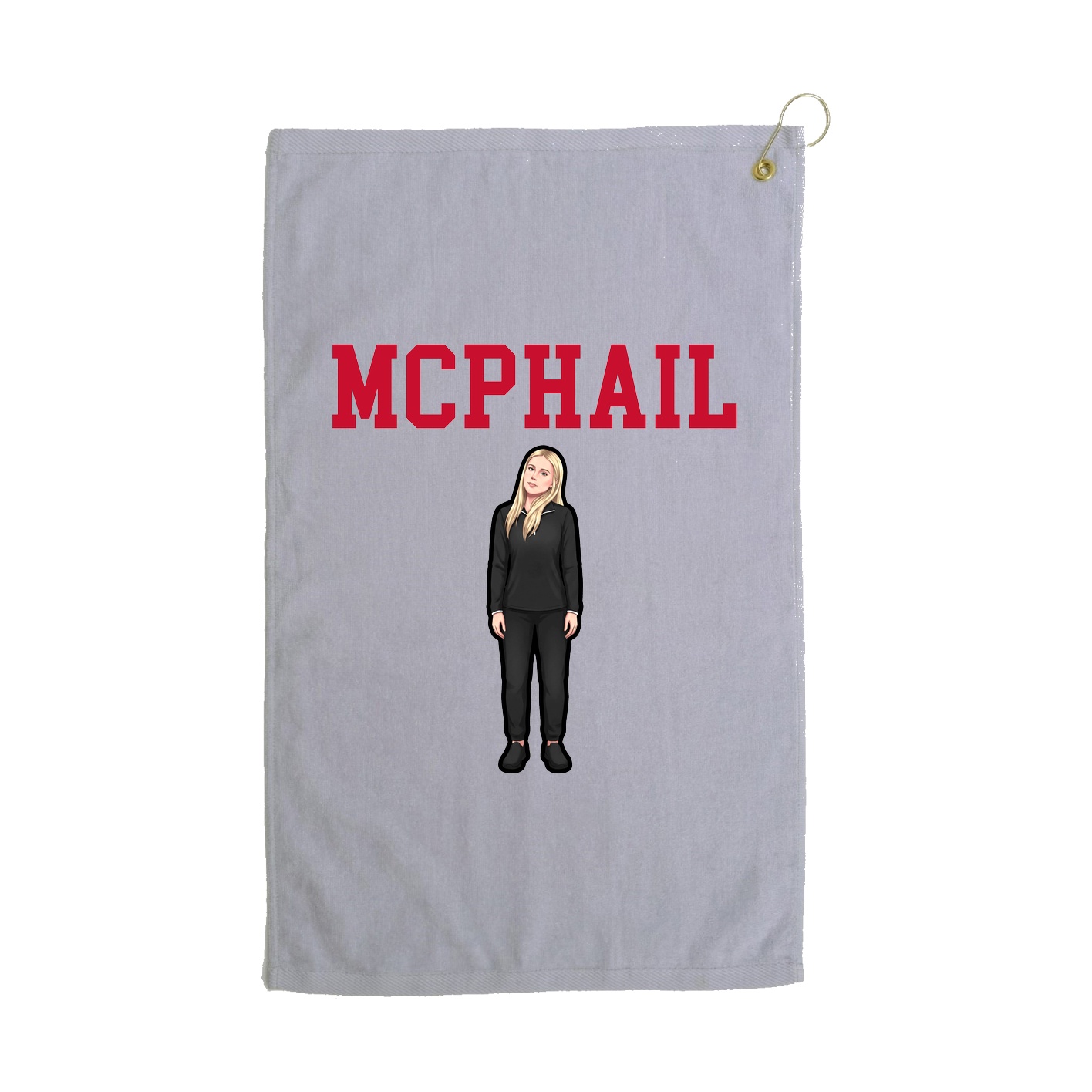 Golf Towel — Shirsey in Grey
