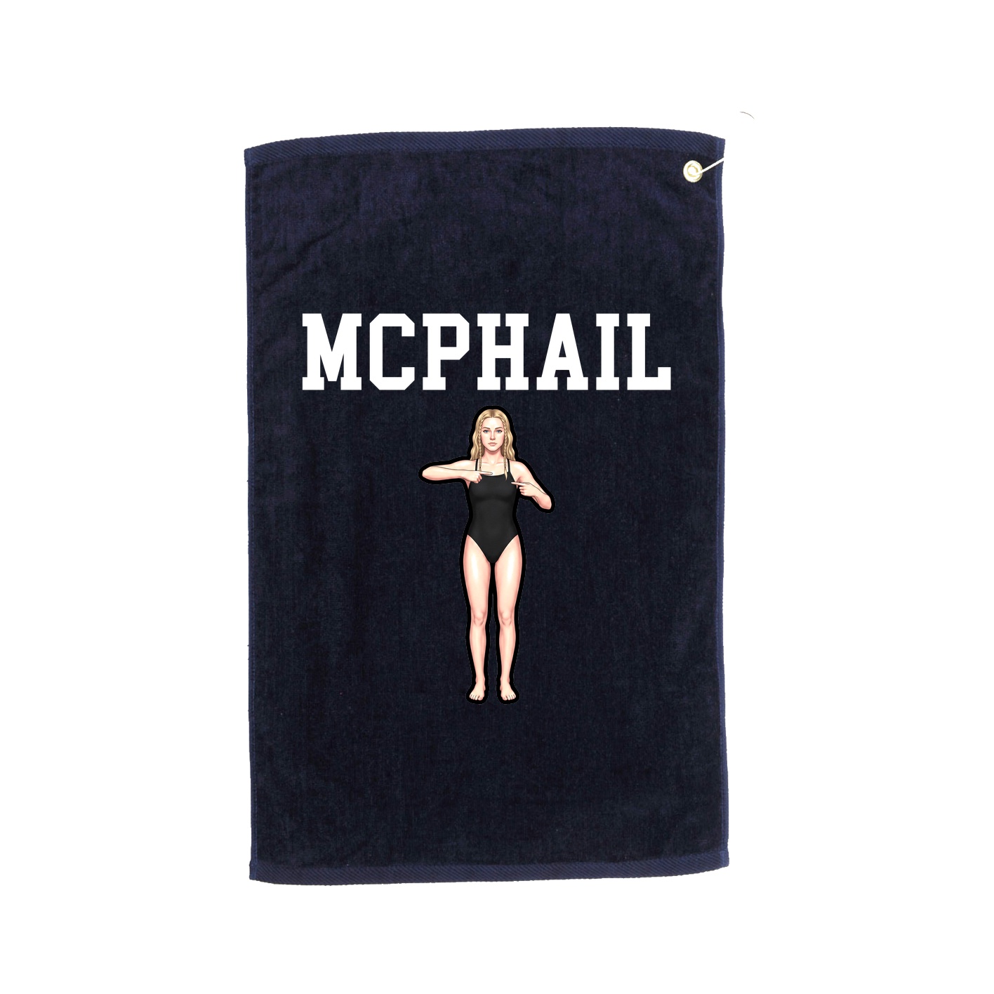 Golf Towel — Shirsey in Navy