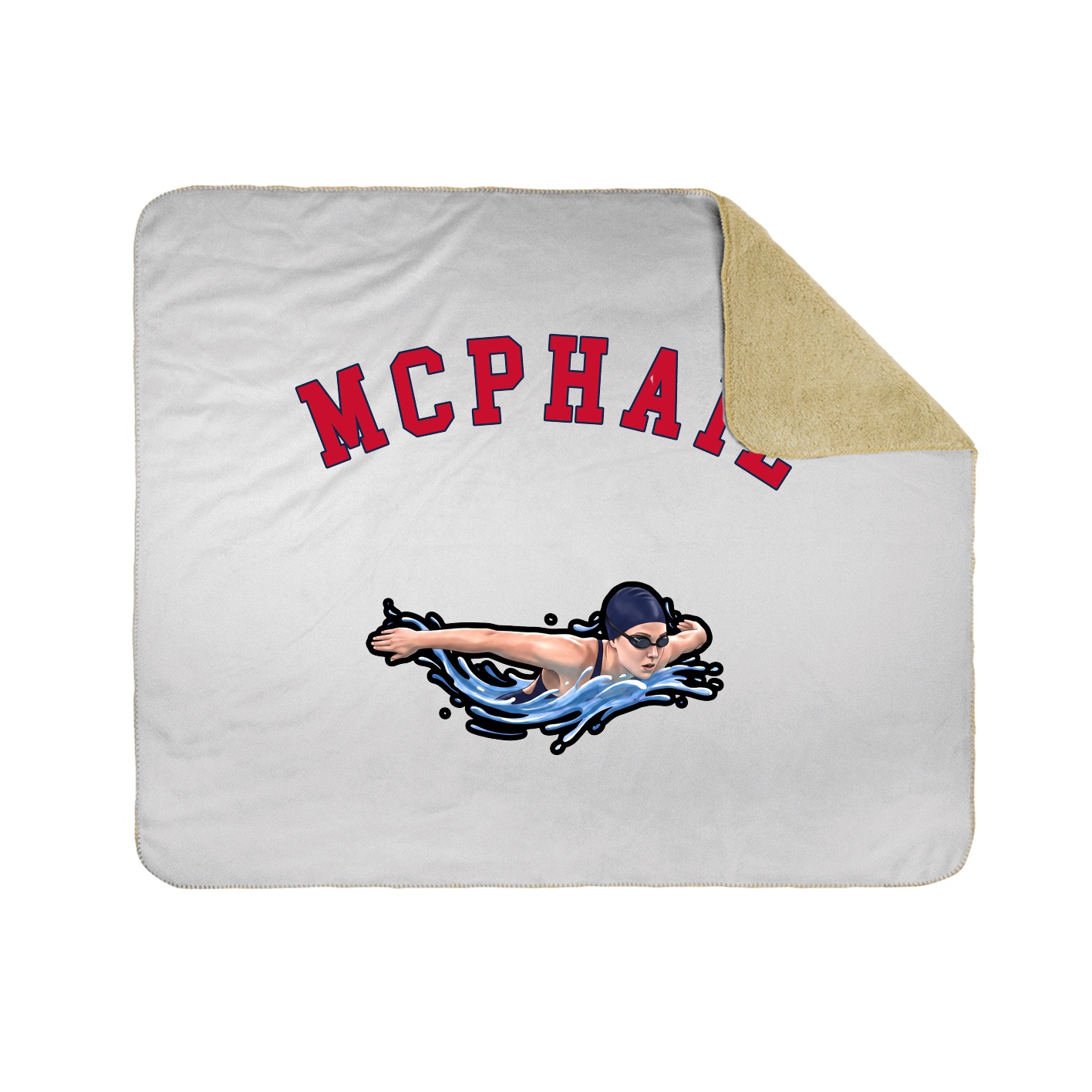 Throw Blanket — Shirsey Arch in White