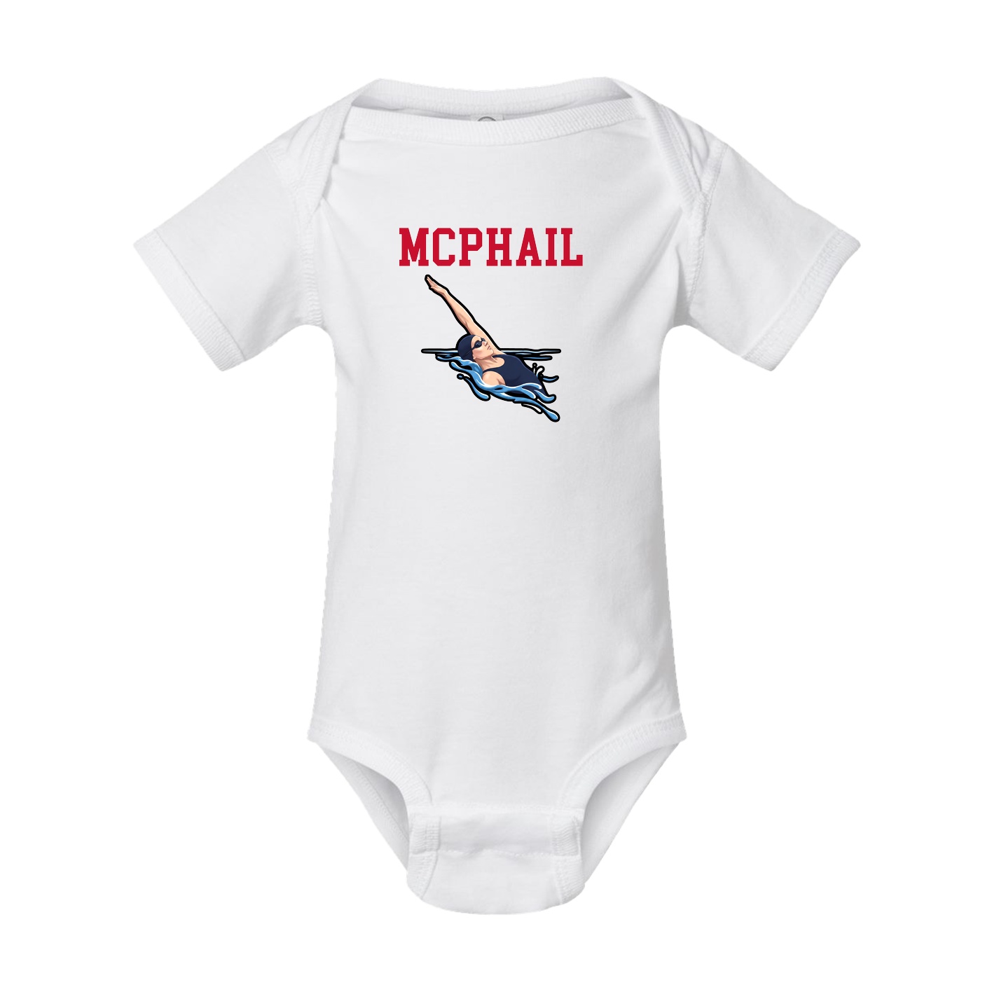 Baby Onesie — Shirsey in White