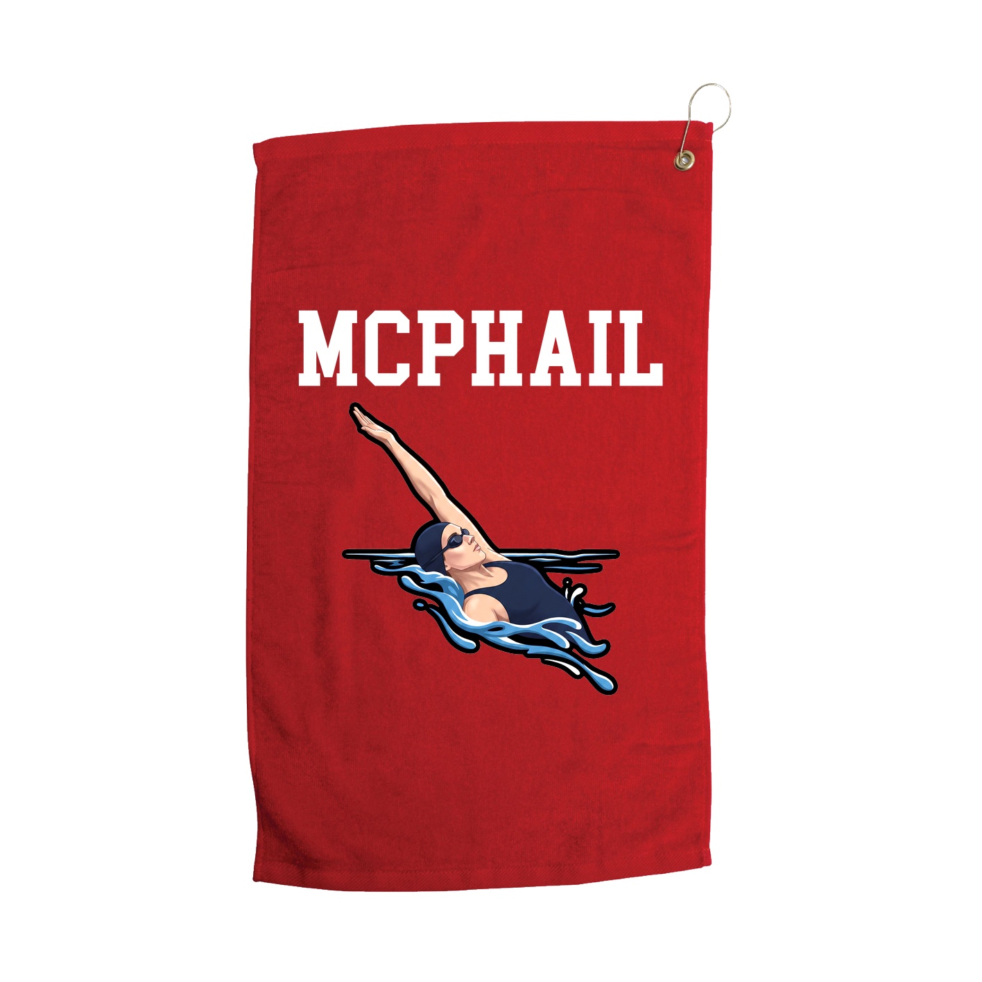 Golf Towel — Shirsey in Red