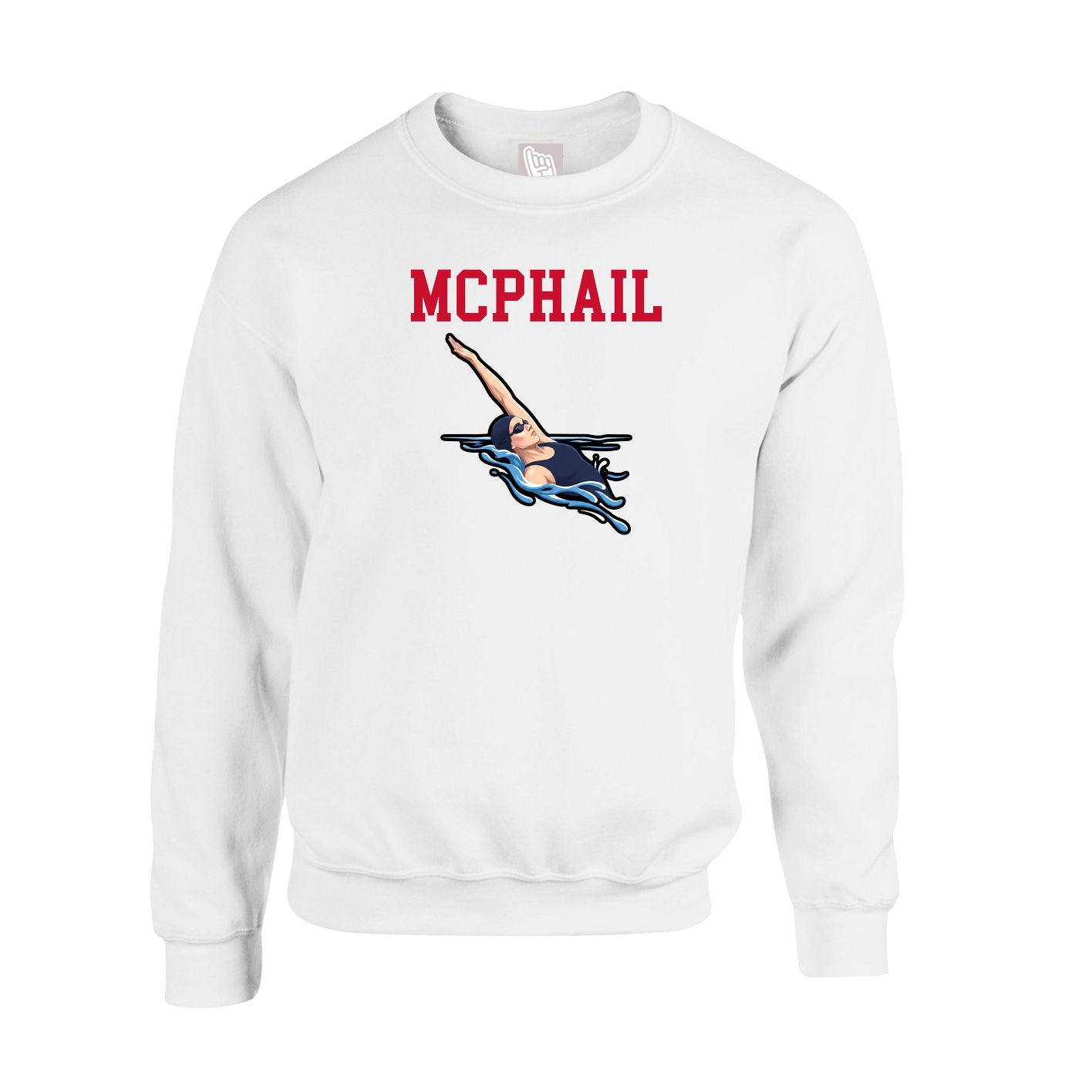 Fleece Crew — Shirsey in White