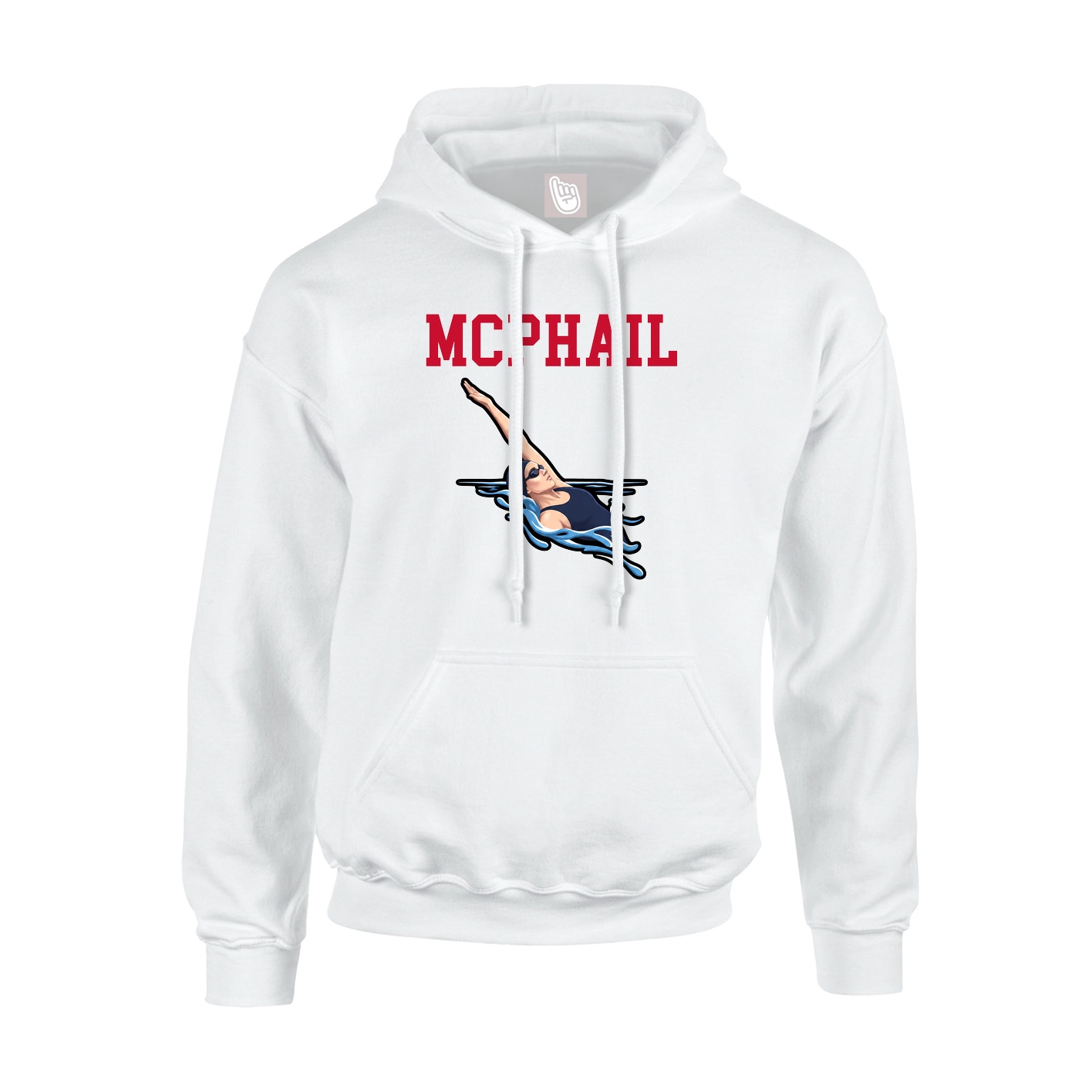 Youth Hoodie — Shirsey in White
