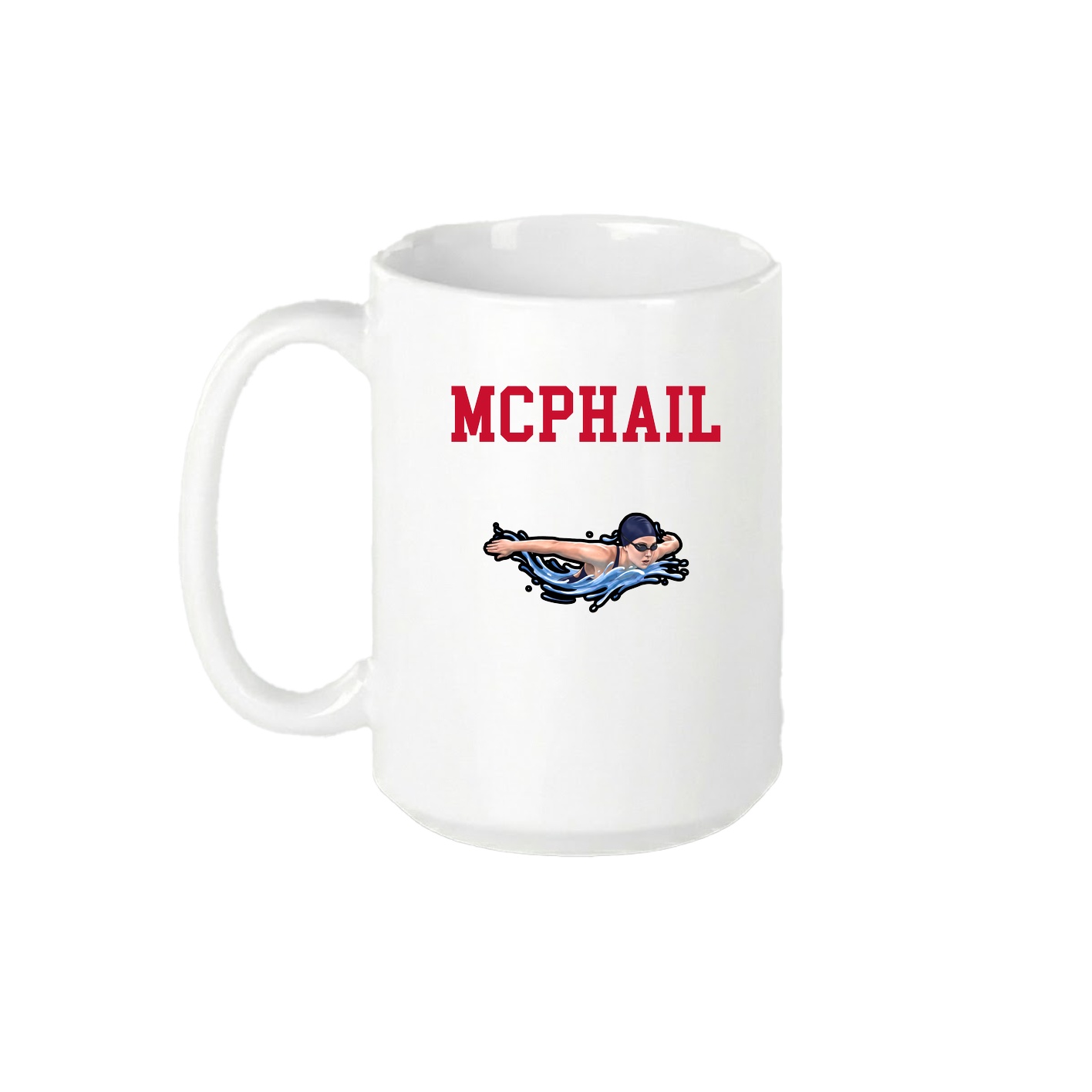 15oz Coffee Mug — Shirsey in White