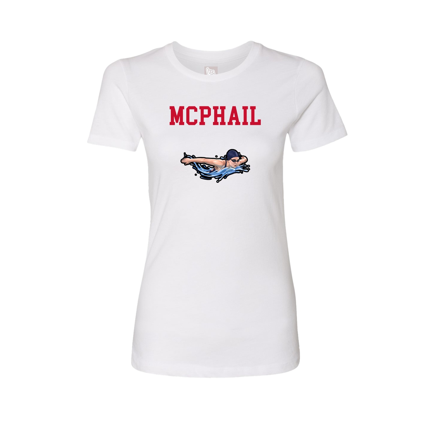 Fitted Women's Tee — Shirsey in White