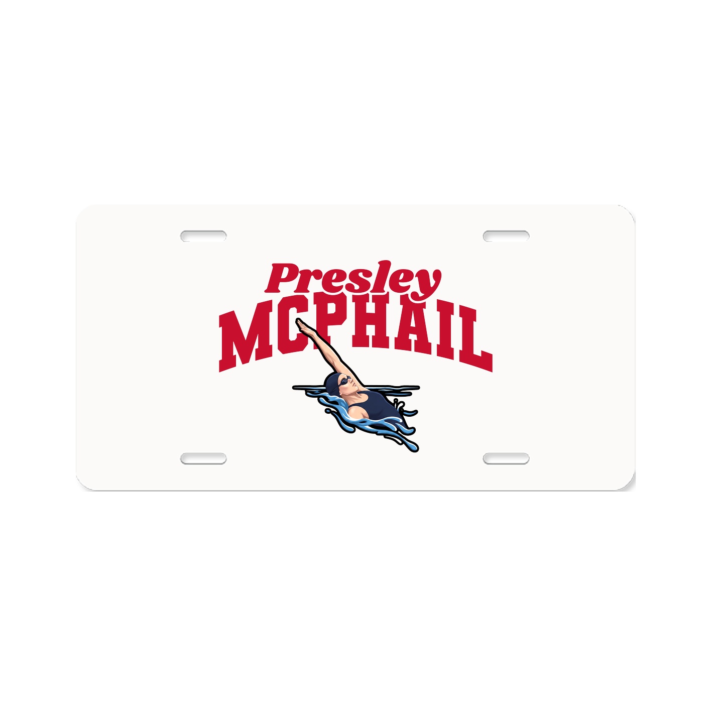 License Plate — Signature Arch in Classic