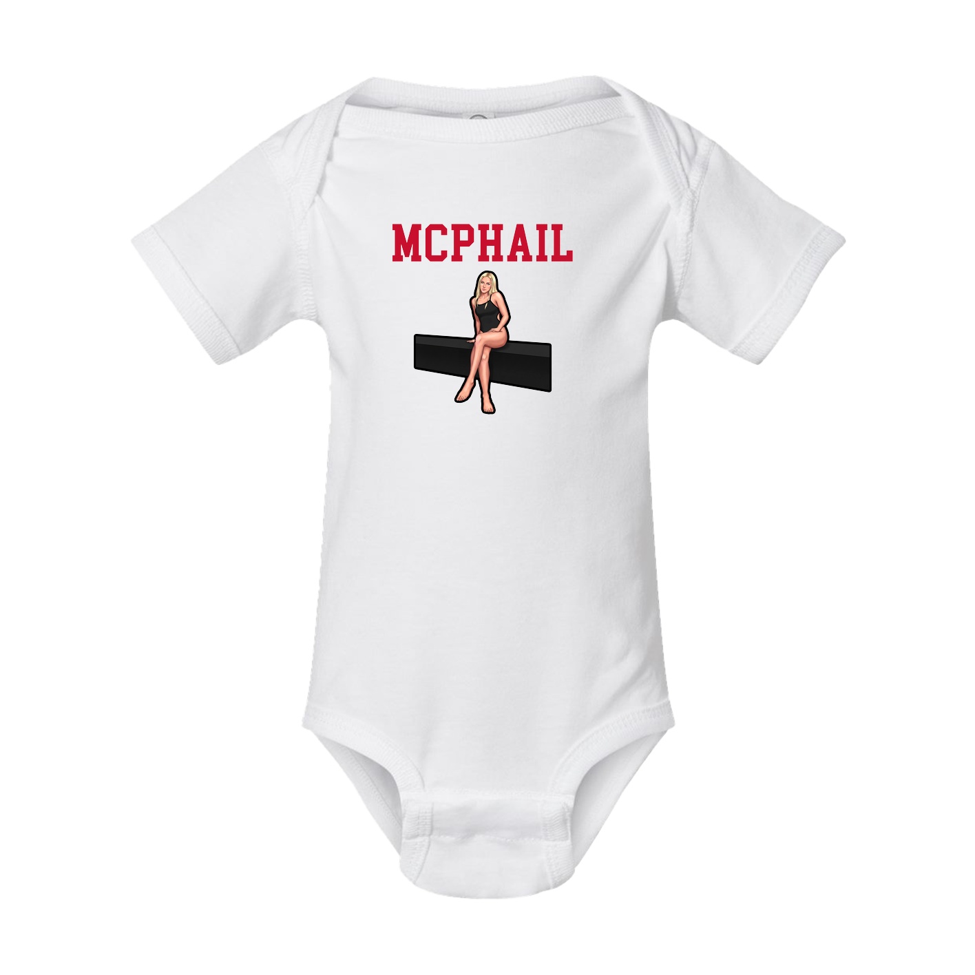 Baby Onesie — Shirsey in White