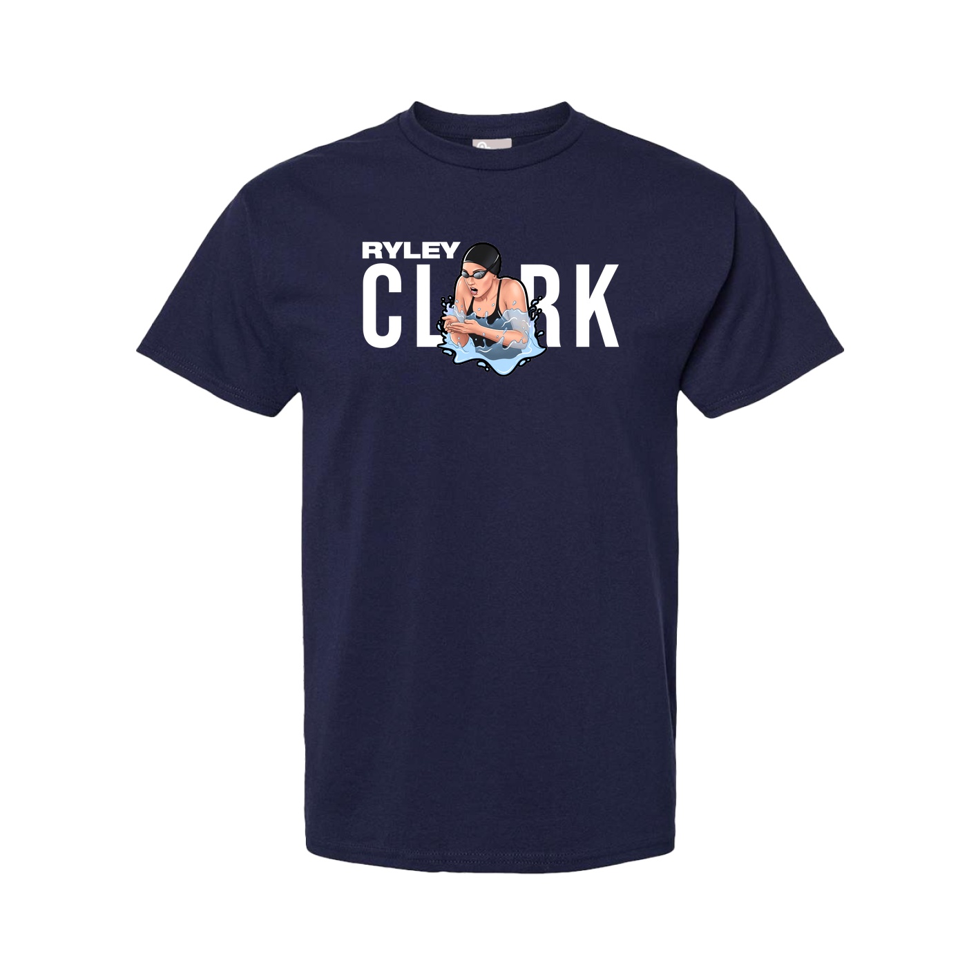 Youth Tee — Player Name in Navy