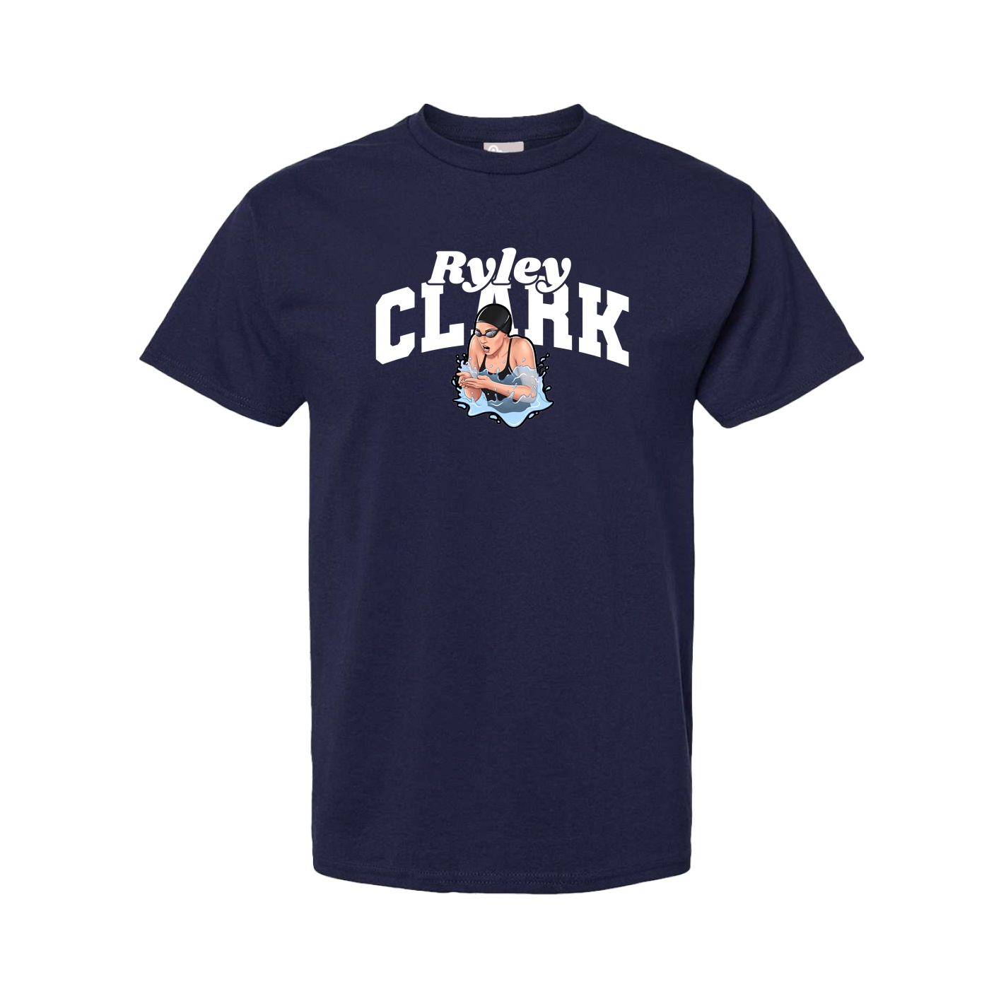 Youth Tee — Signature Arch in Navy