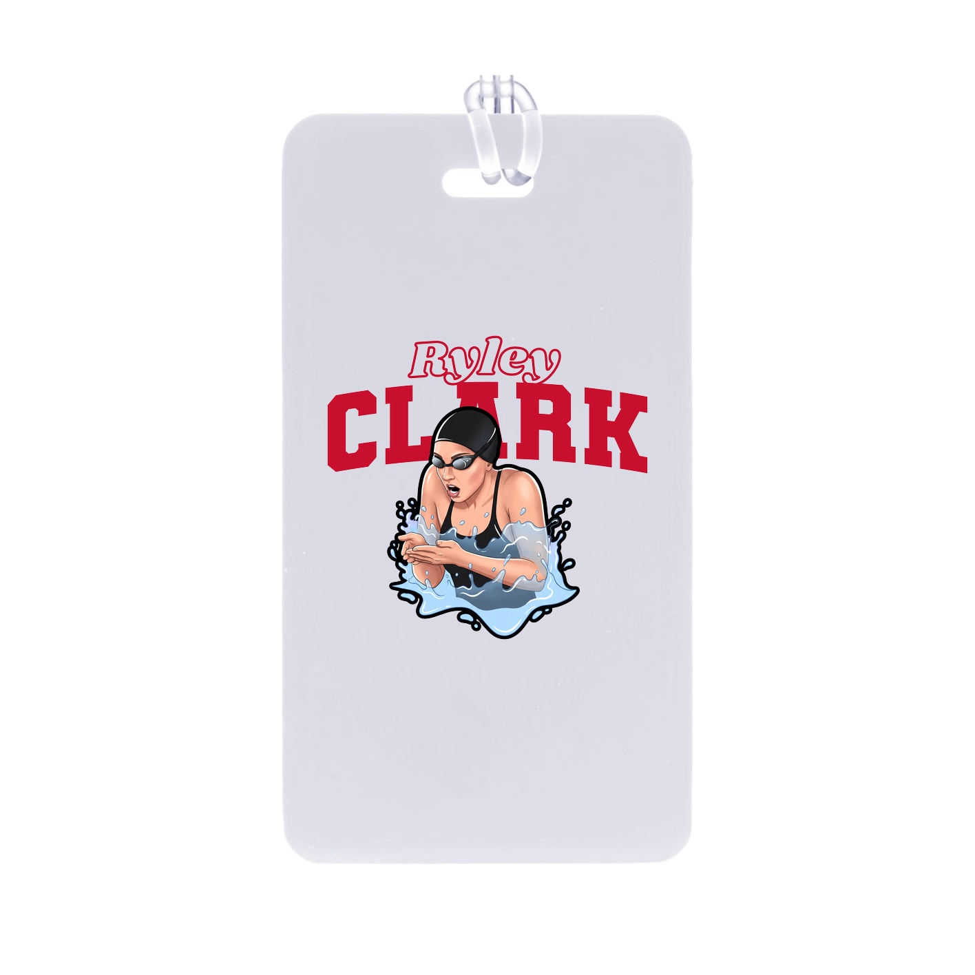 Bag Tag — Name Arch in Classic