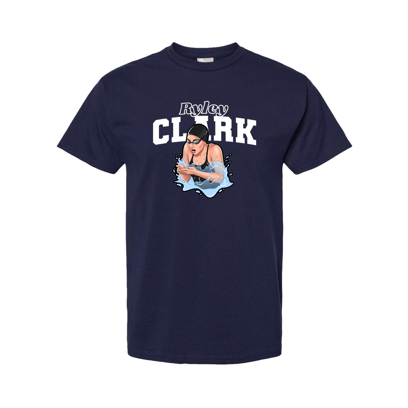 Tee — Name Arch in Navy