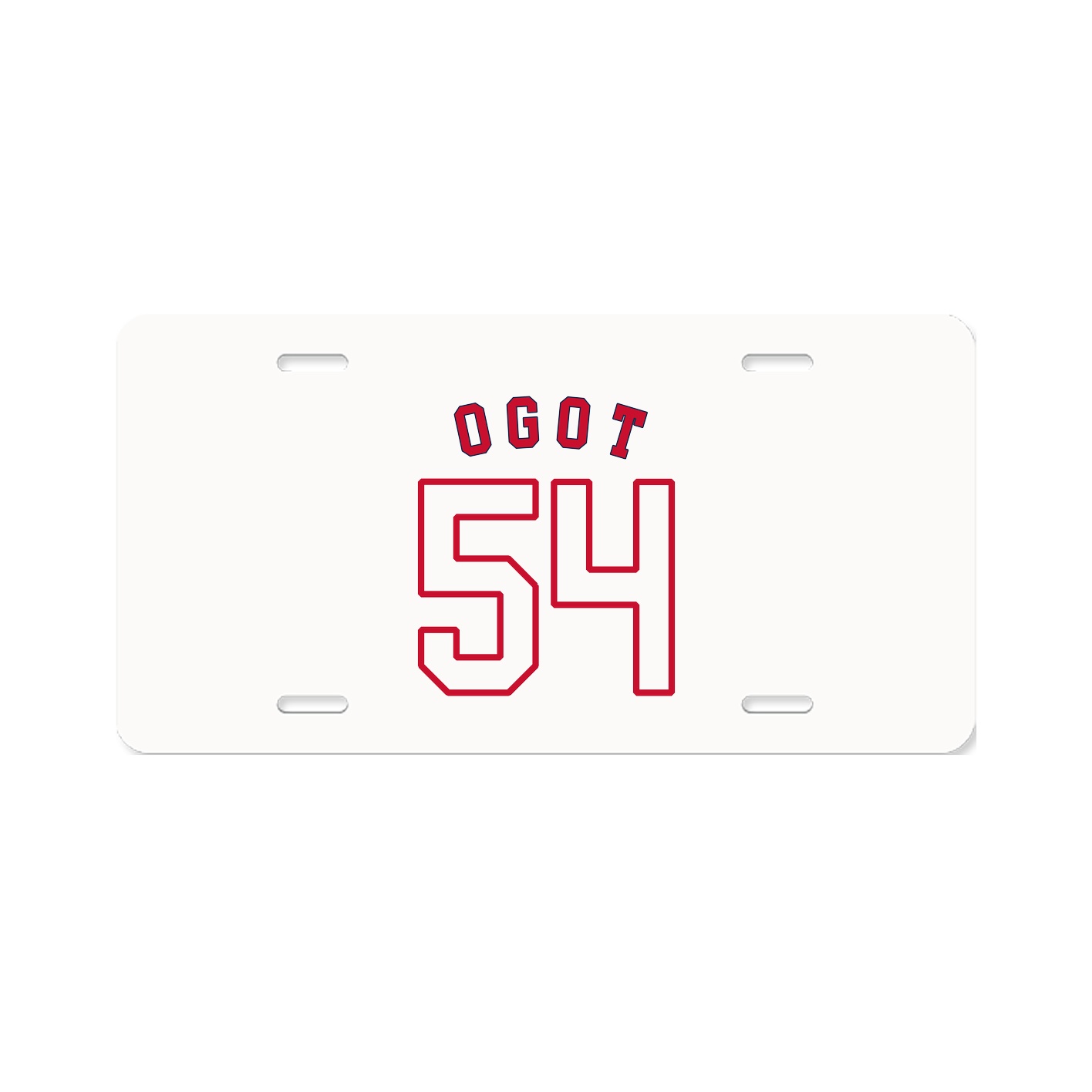 License Plate — Shirsey Arch in Classic