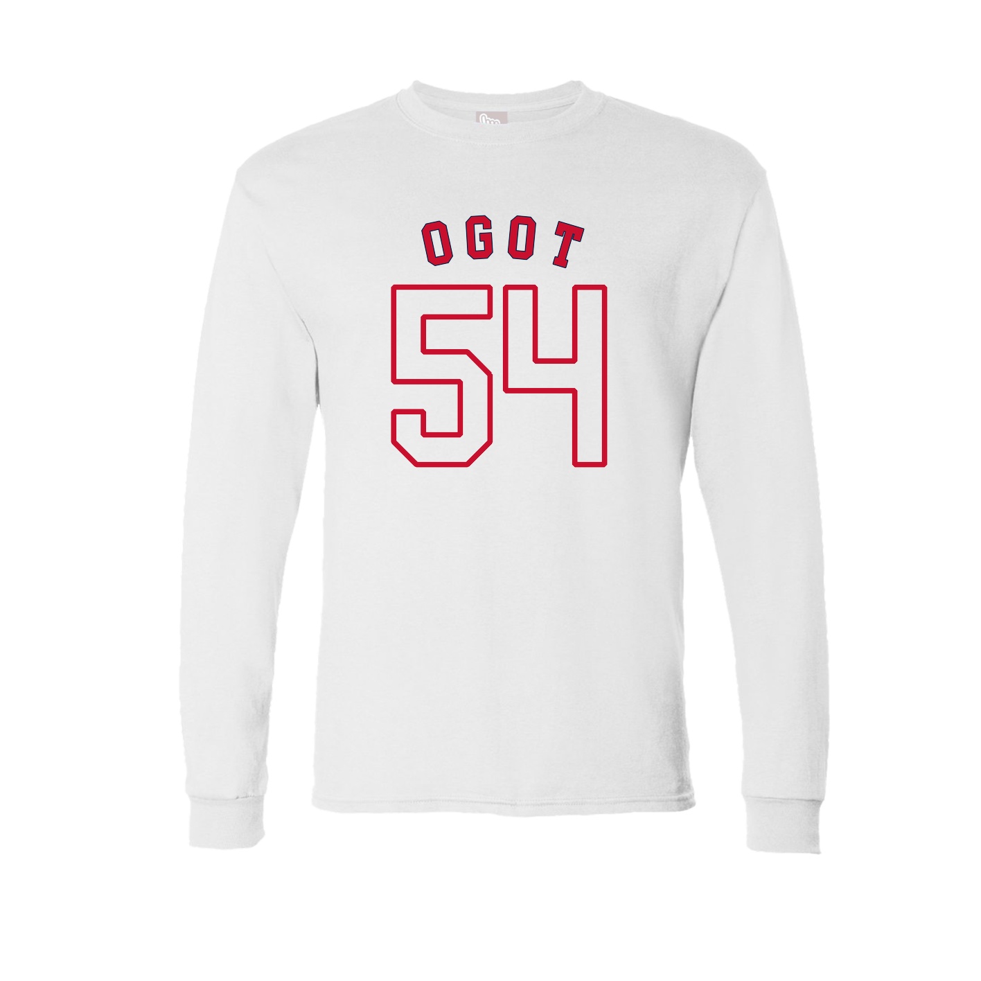 Long Sleeve Tee — Shirsey Arch in White