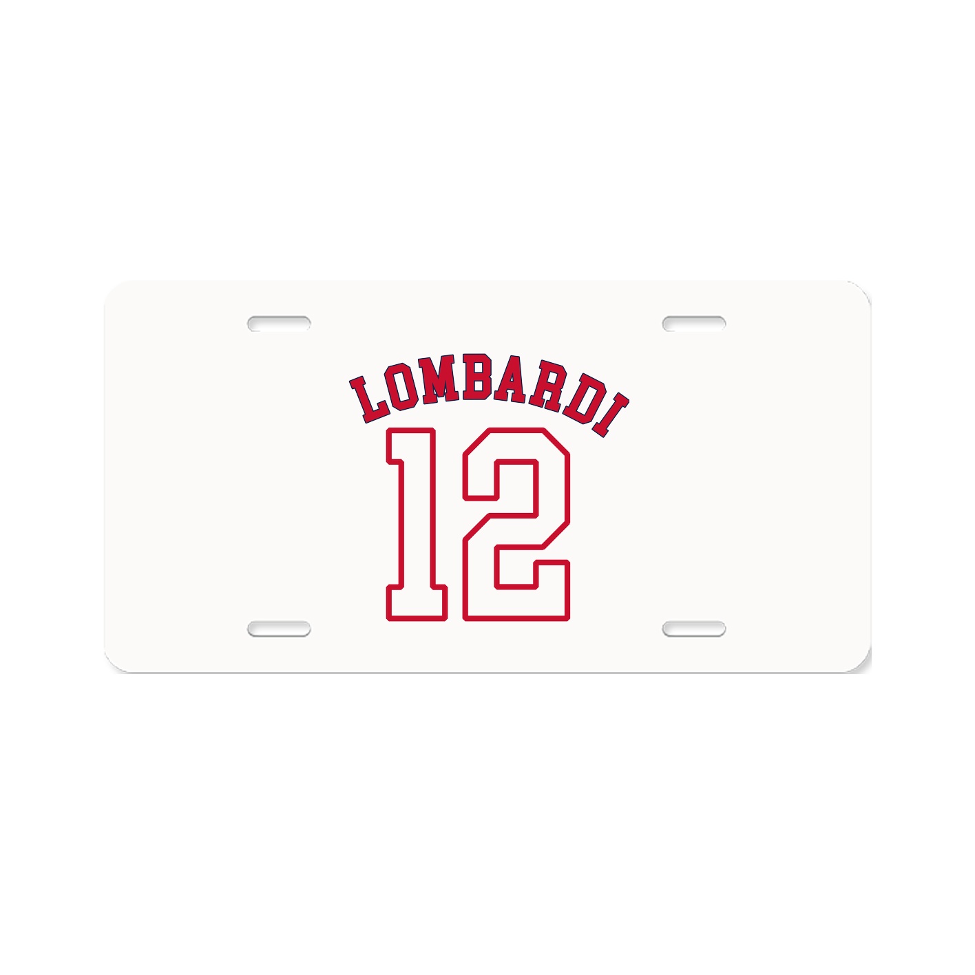 License Plate — Shirsey Arch in Classic