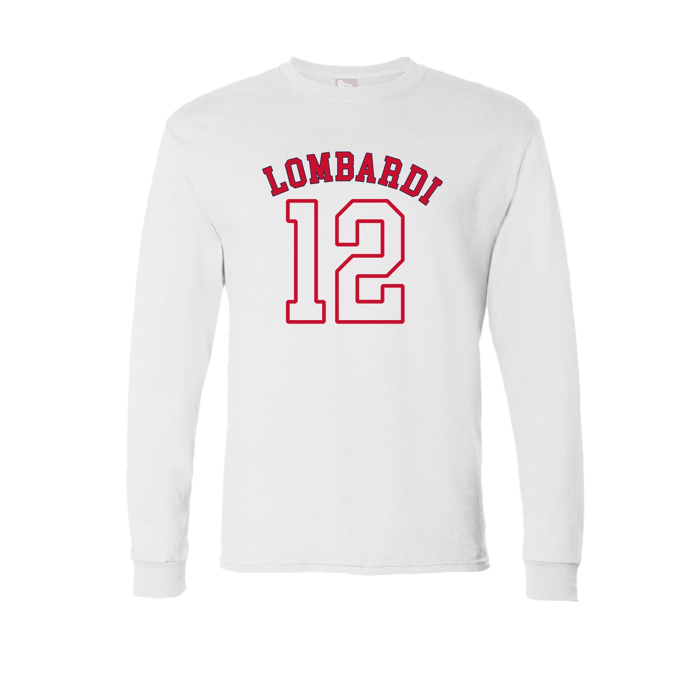 Long Sleeve Tee — Shirsey Arch in White