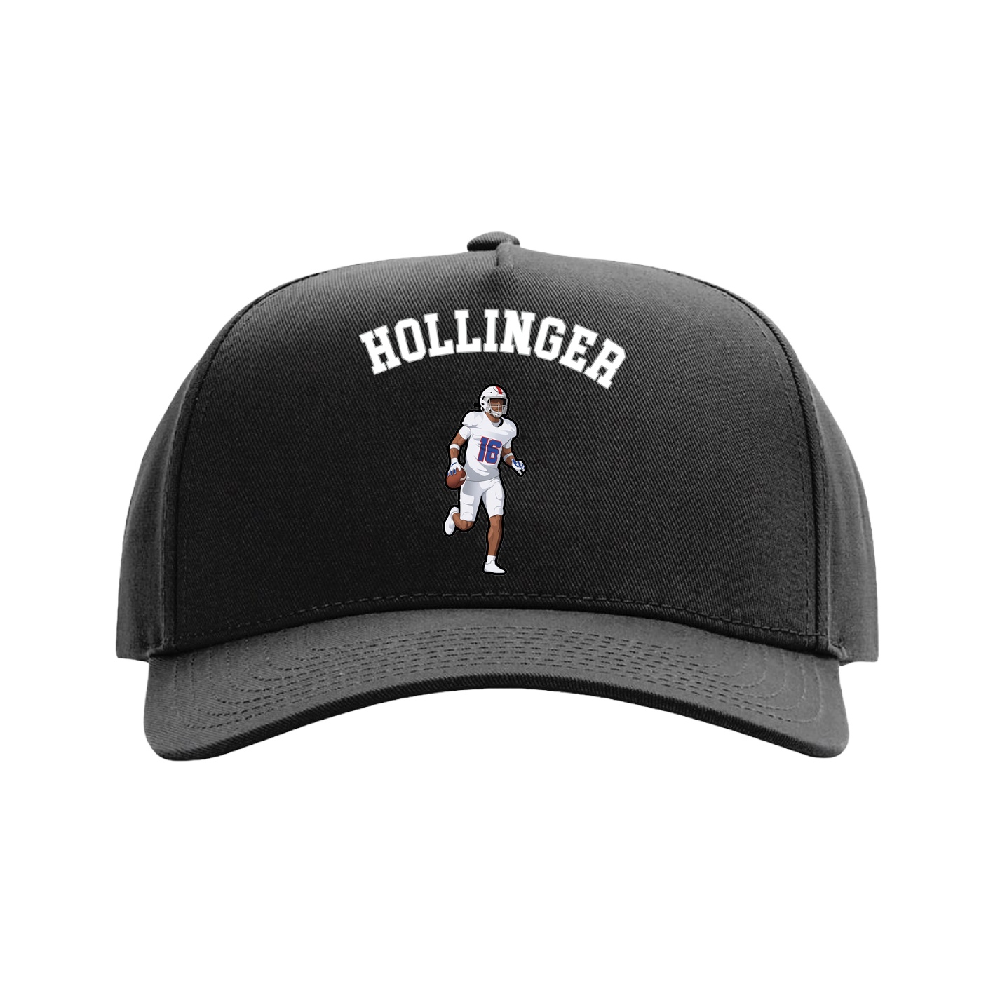 Full Fabric Five-Panel Champ Cap