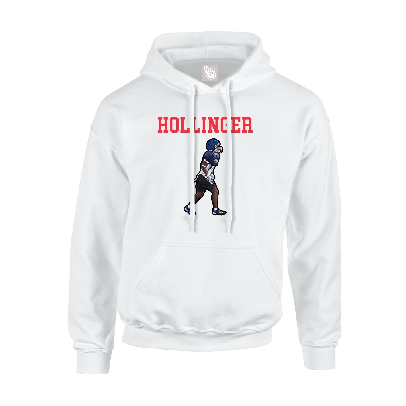 Hoodie — Shirsey in White