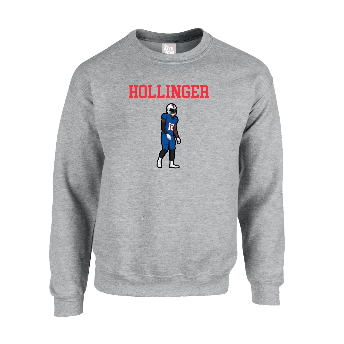 Fleece Crew — Shirsey in Grey