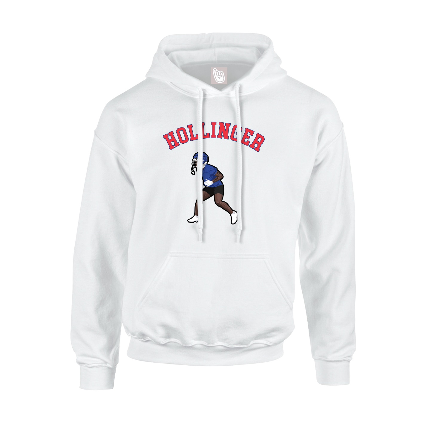 Hoodie — Shirsey Arch in White